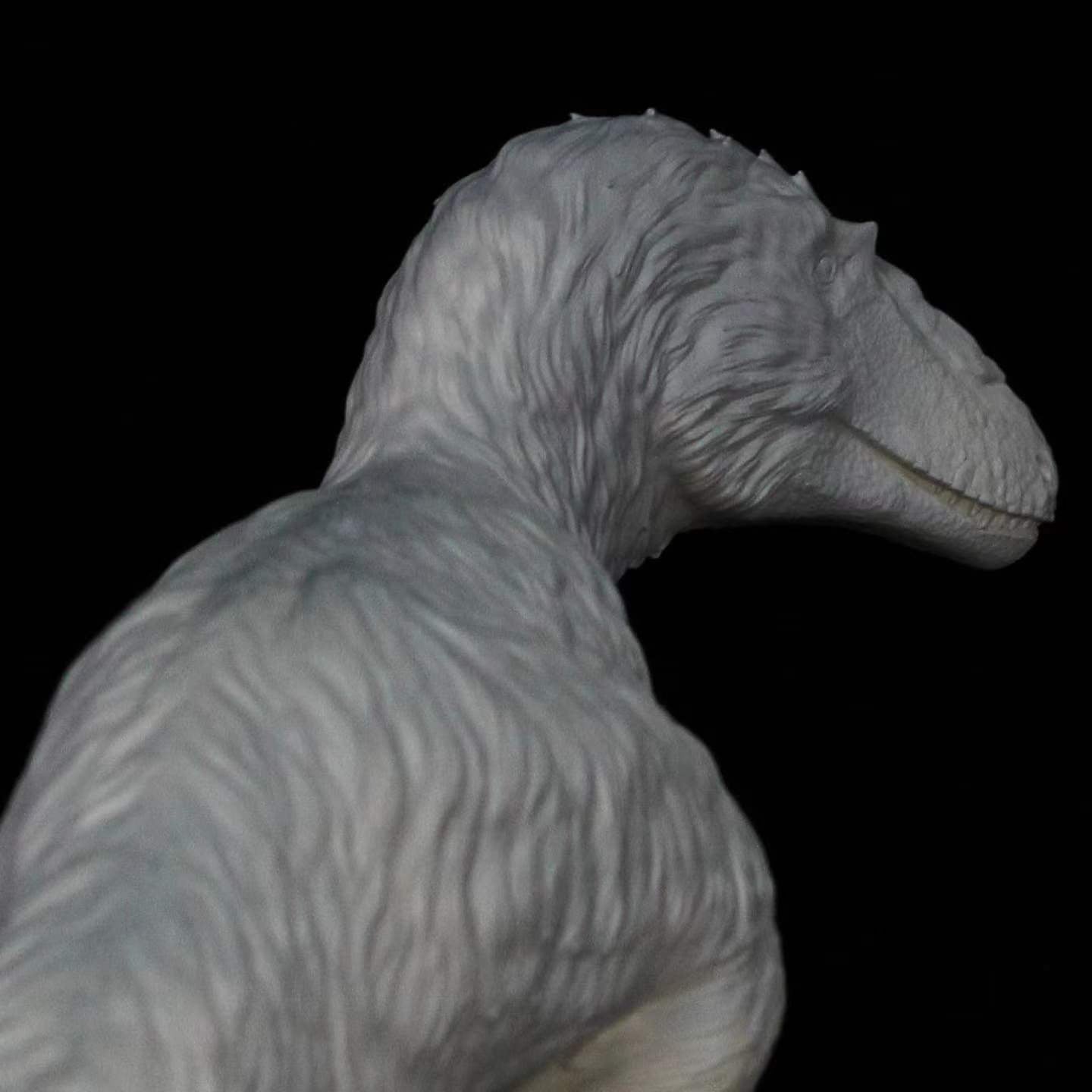 Yutyrannus Scene Statue