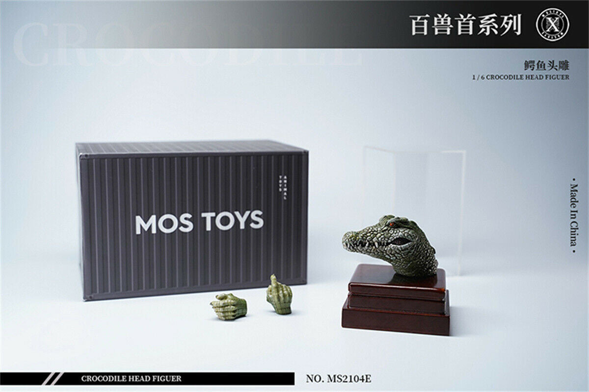 Mostoys 1/6 Crocodile Head Figure