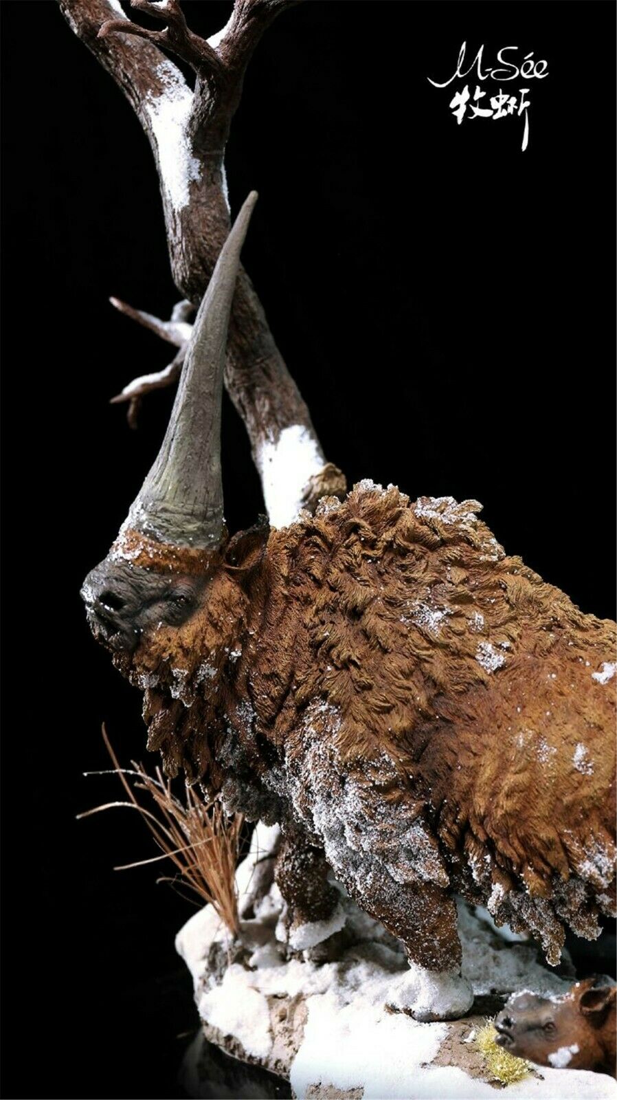 MuSee Studio 1/18 Scale Elasmotherium Family Scene Statue