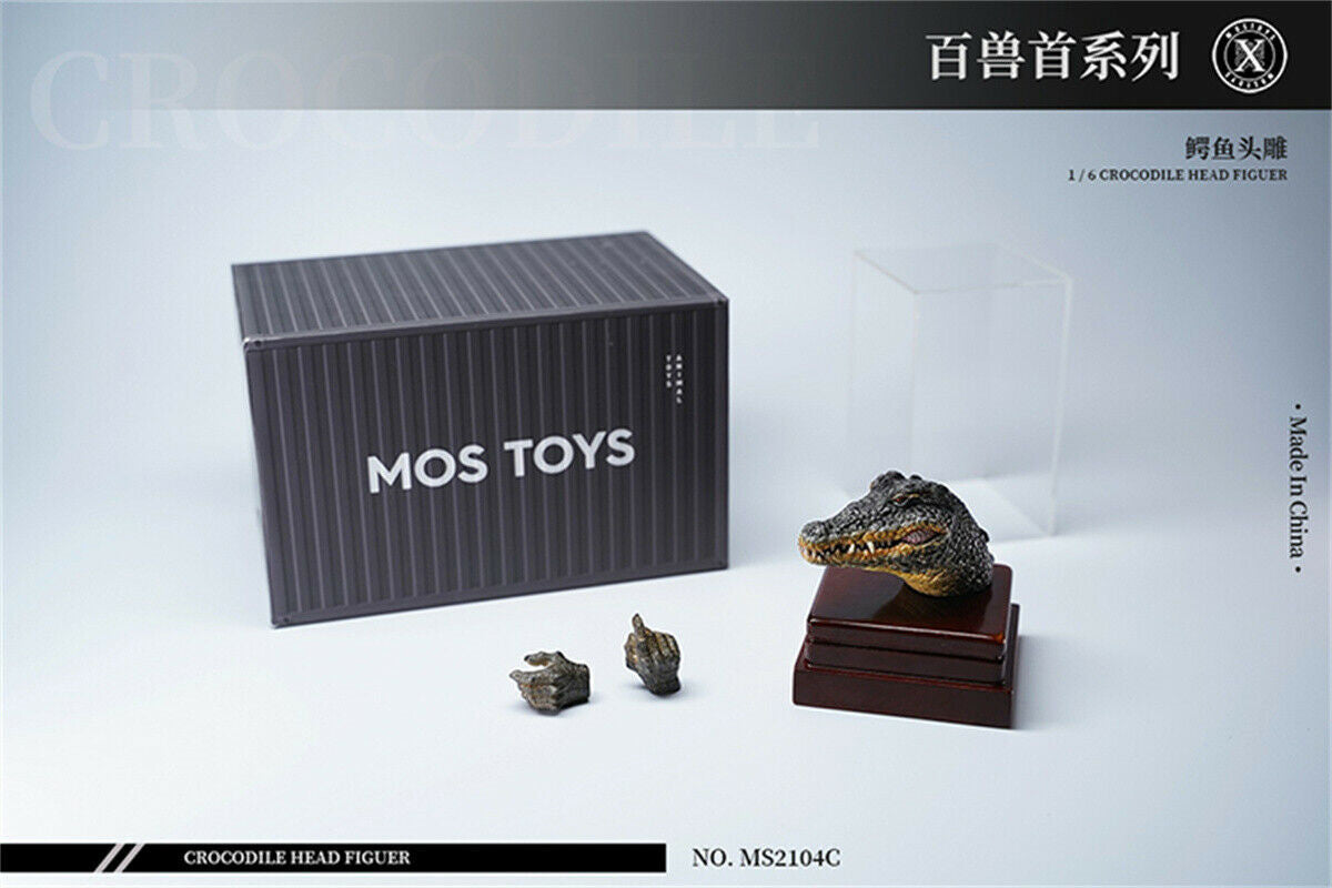 Mostoys 1/6 Crocodile Head Figure