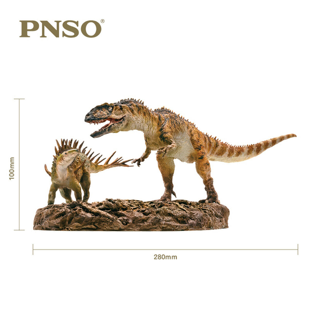 PNSO 1/35 Yangchuanosaurus VS Chungkingosaurus Figure