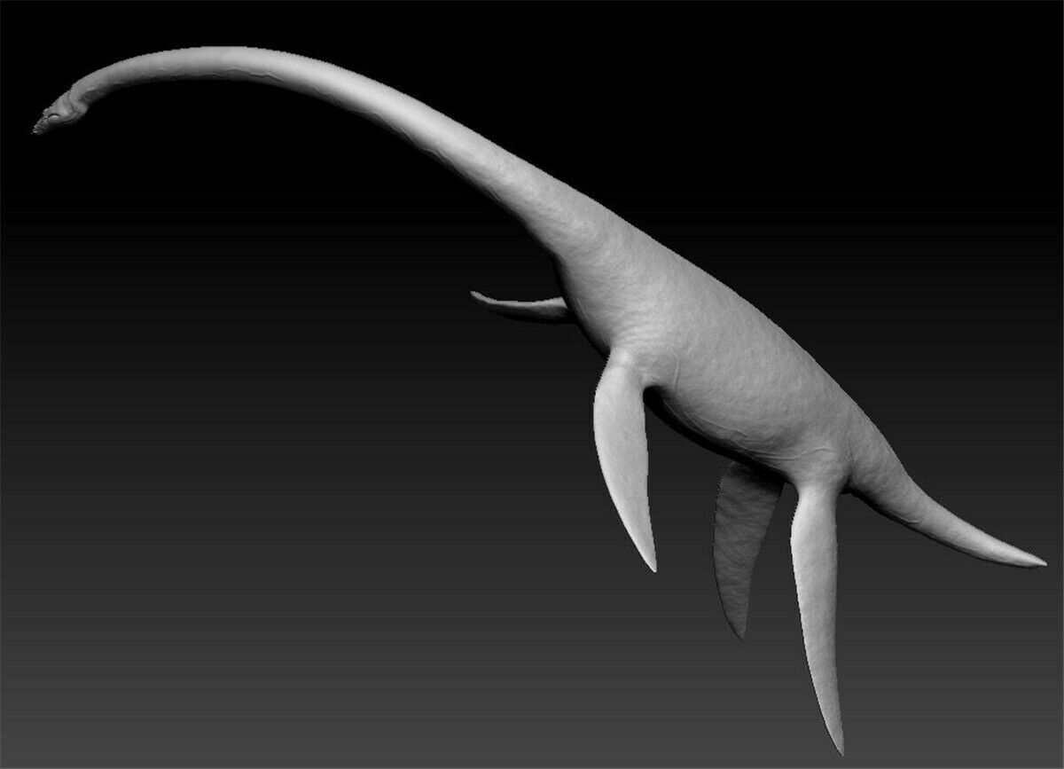 Styxosaurus Statue Unpainted Kit