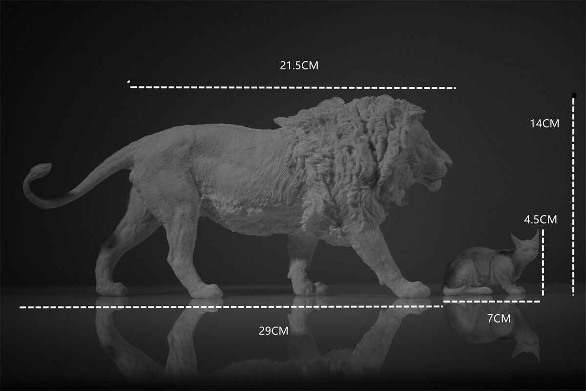 1/10 Male Lion Model