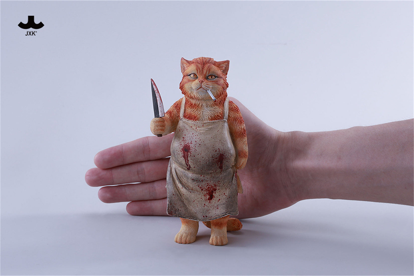 JXK Butcher Cat Model Animal Figure