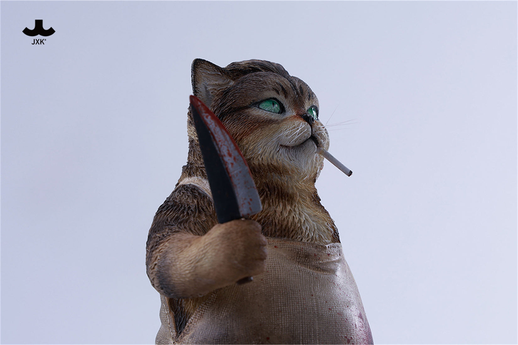 JXK Butcher Cat Model Animal Figure