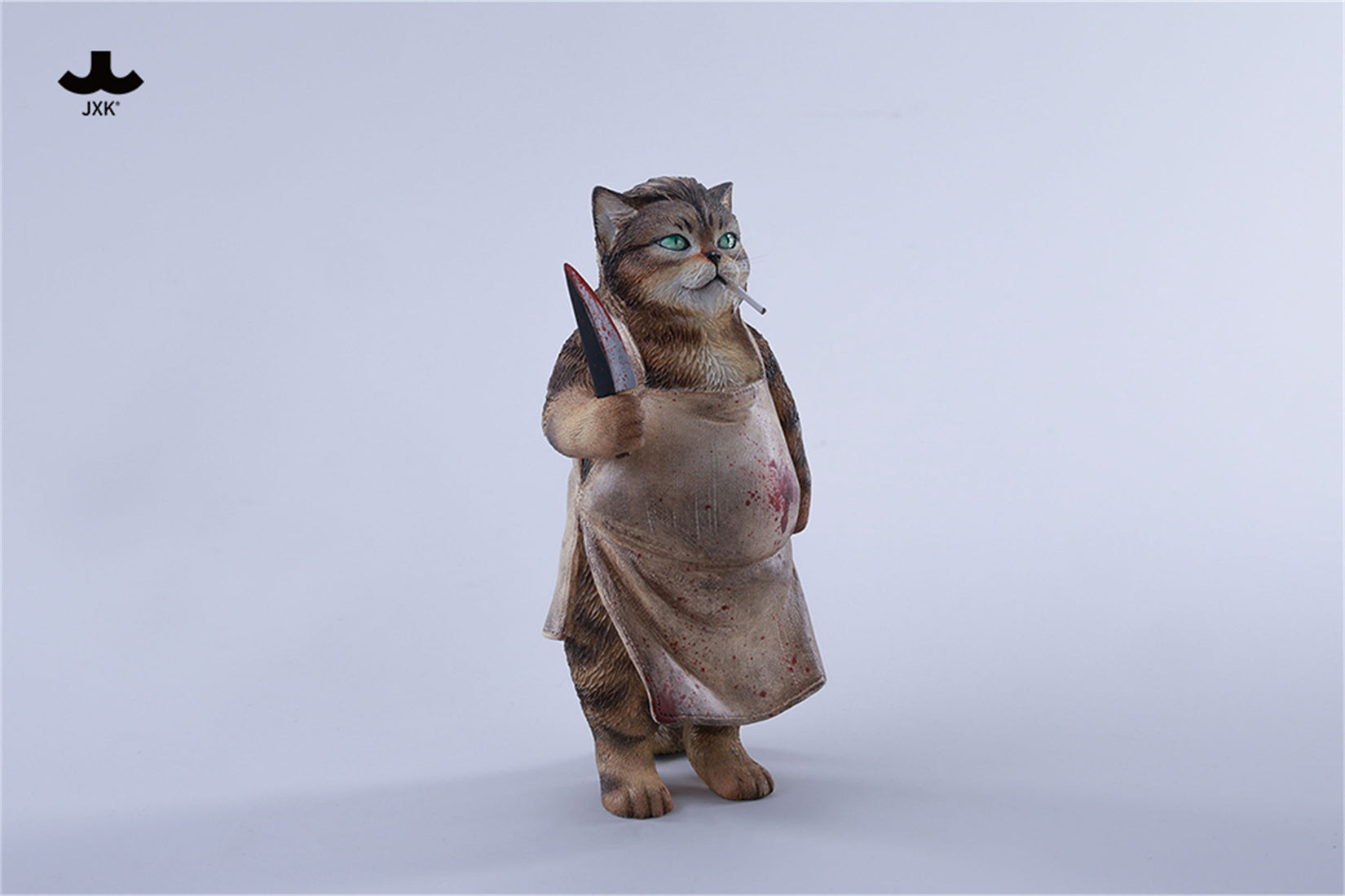 JXK Butcher Cat Model Animal Figure