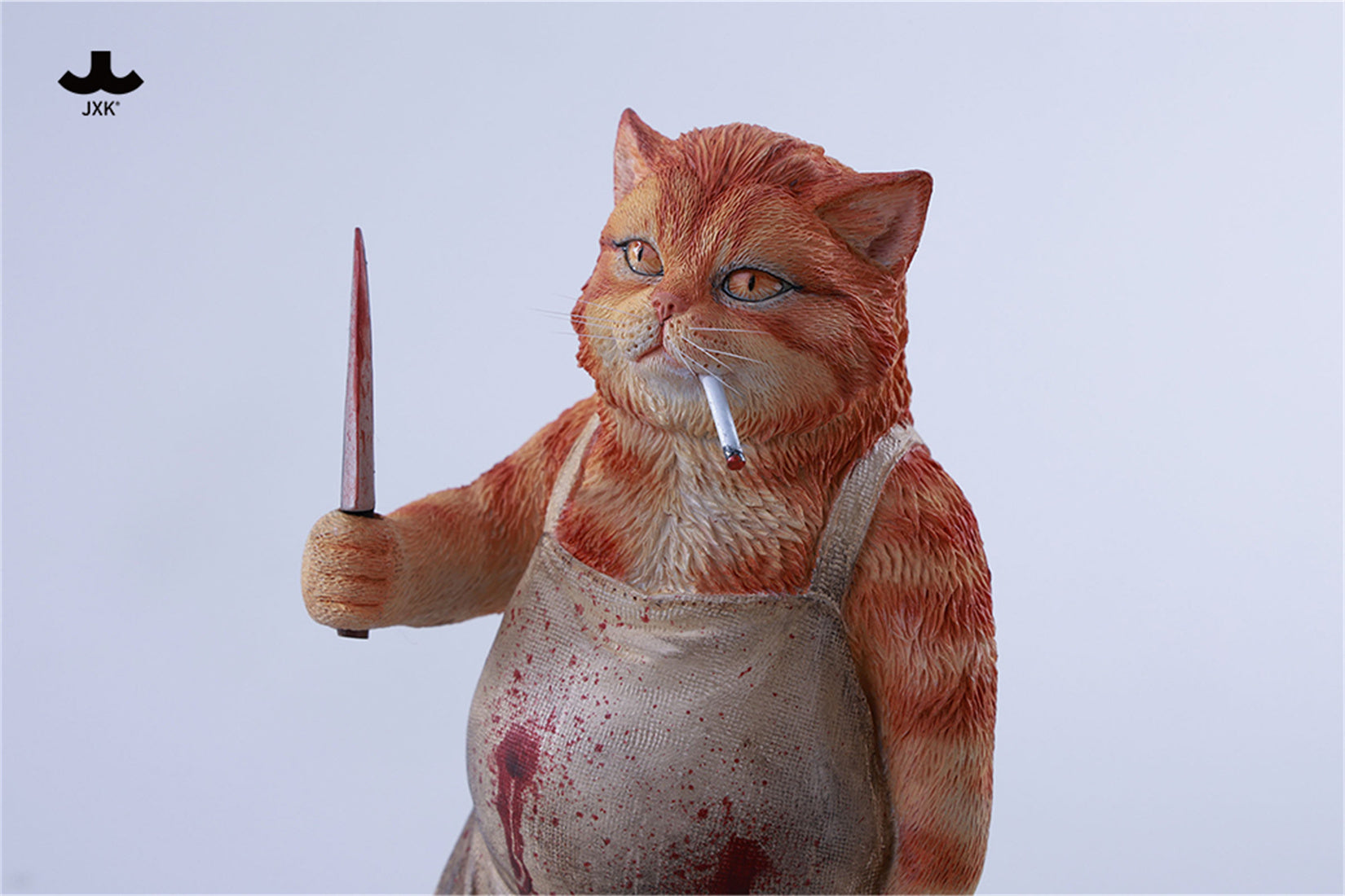 JXK Butcher Cat Model Animal Figure