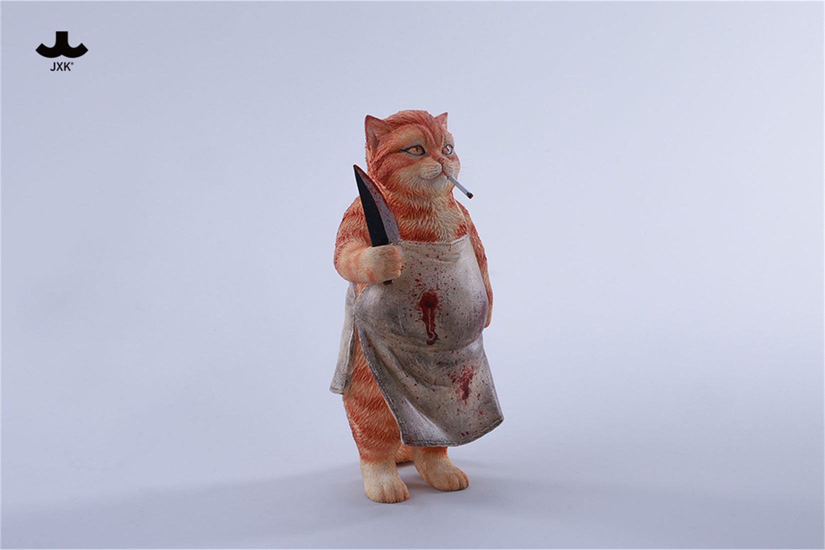 JXK Butcher Cat Model Animal Figure