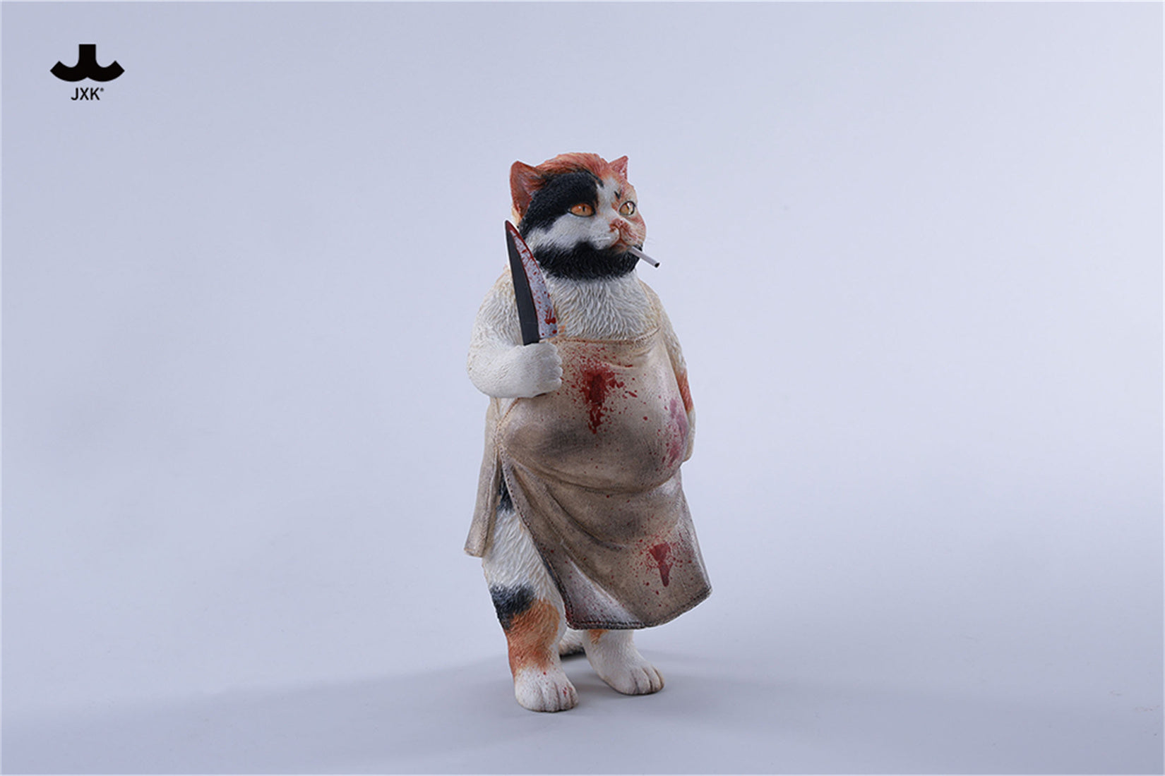 JXK Butcher Cat Model Animal Figure