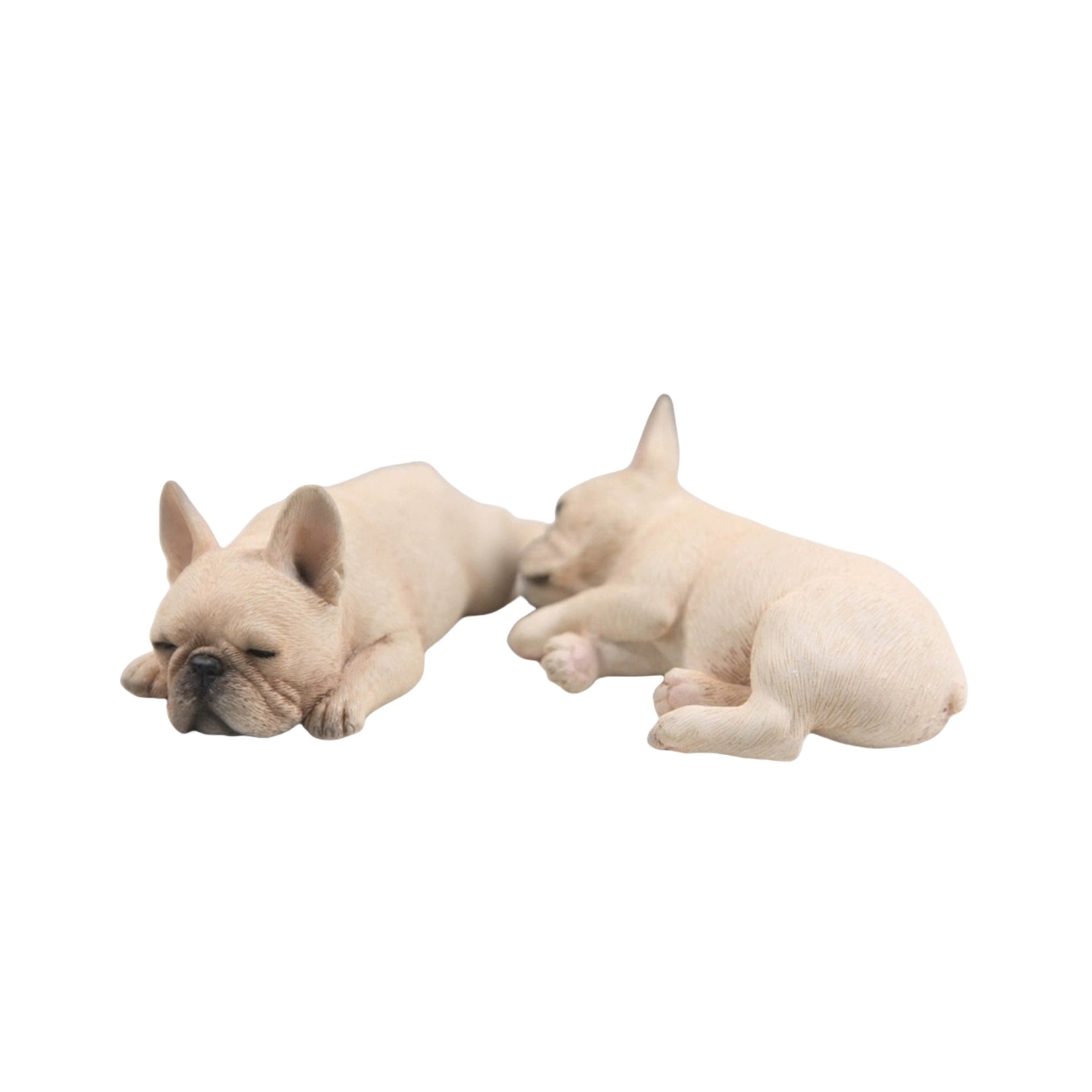 JXK 2pcs/Set French Bulldog Model