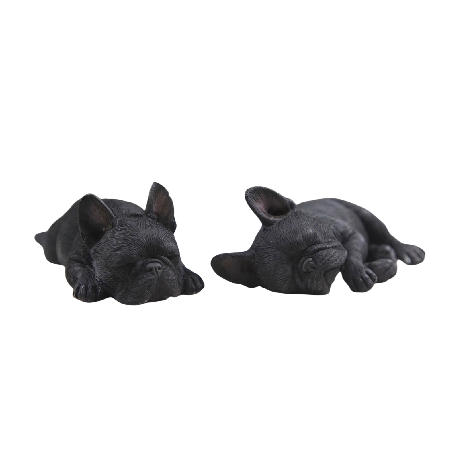 JXK 2pcs/Set French Bulldog Model