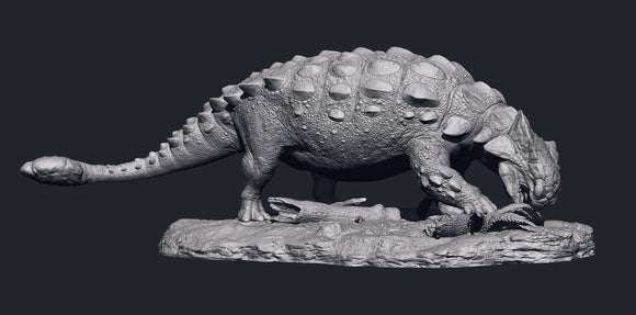 SHOWANNA 1:35 Scale Ankylosaurus STATUE