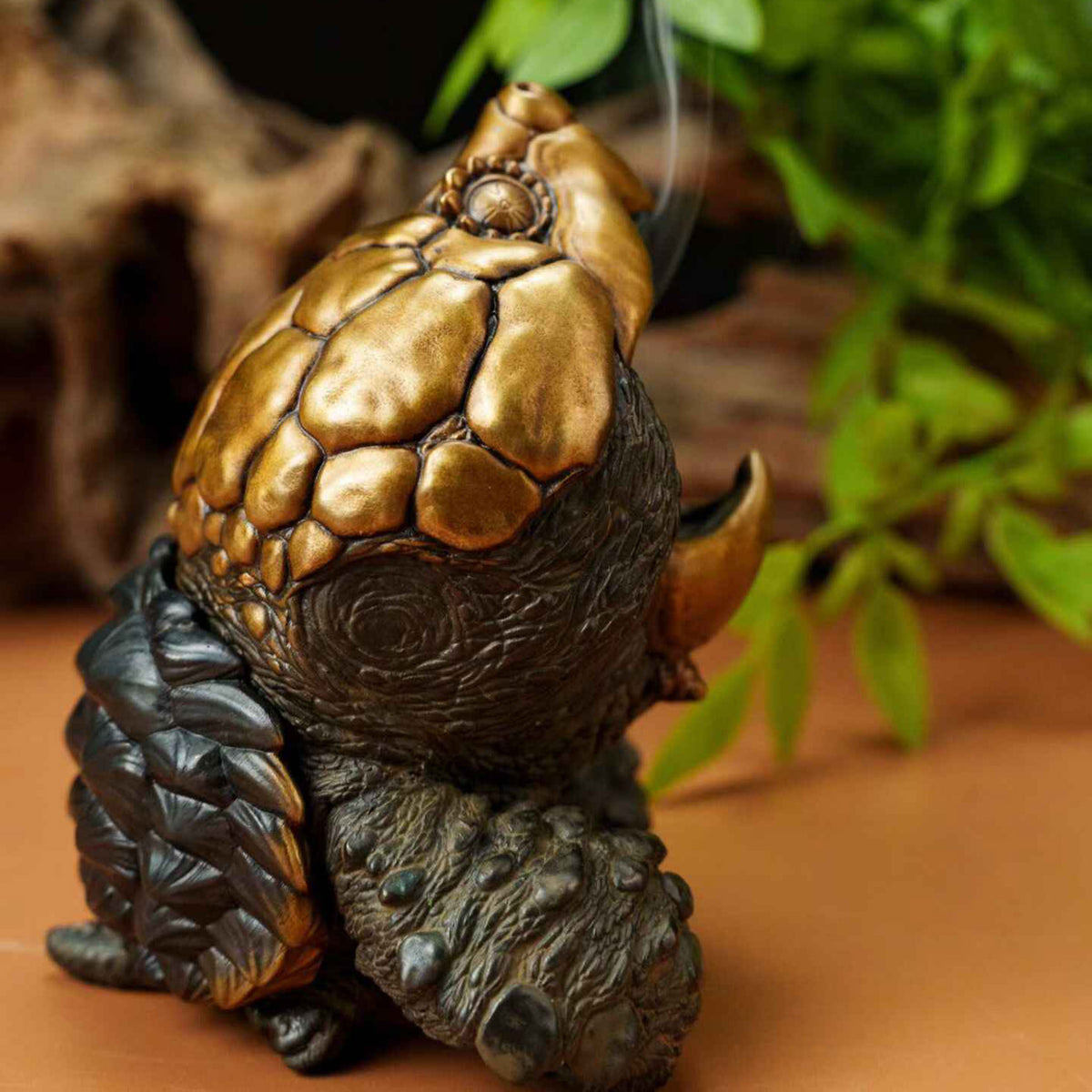 BOWUZHI Studio Alligator Snapping Turtle Incense Holder