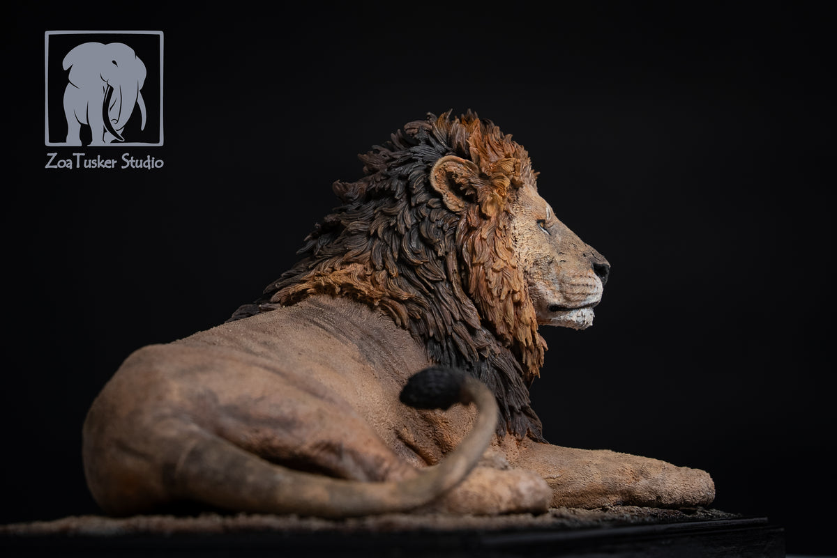 De CLAY Studio Weißes Nashorn Modell