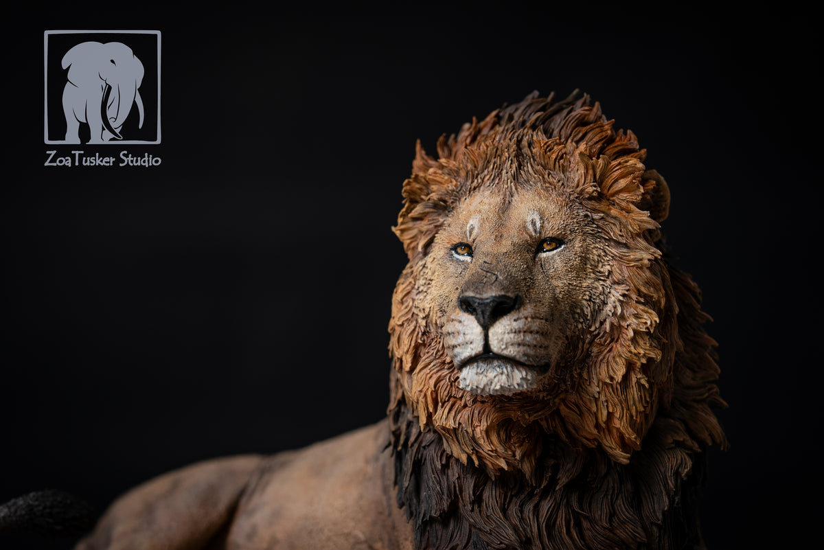 De CLAY Studio Weißes Nashorn Modell