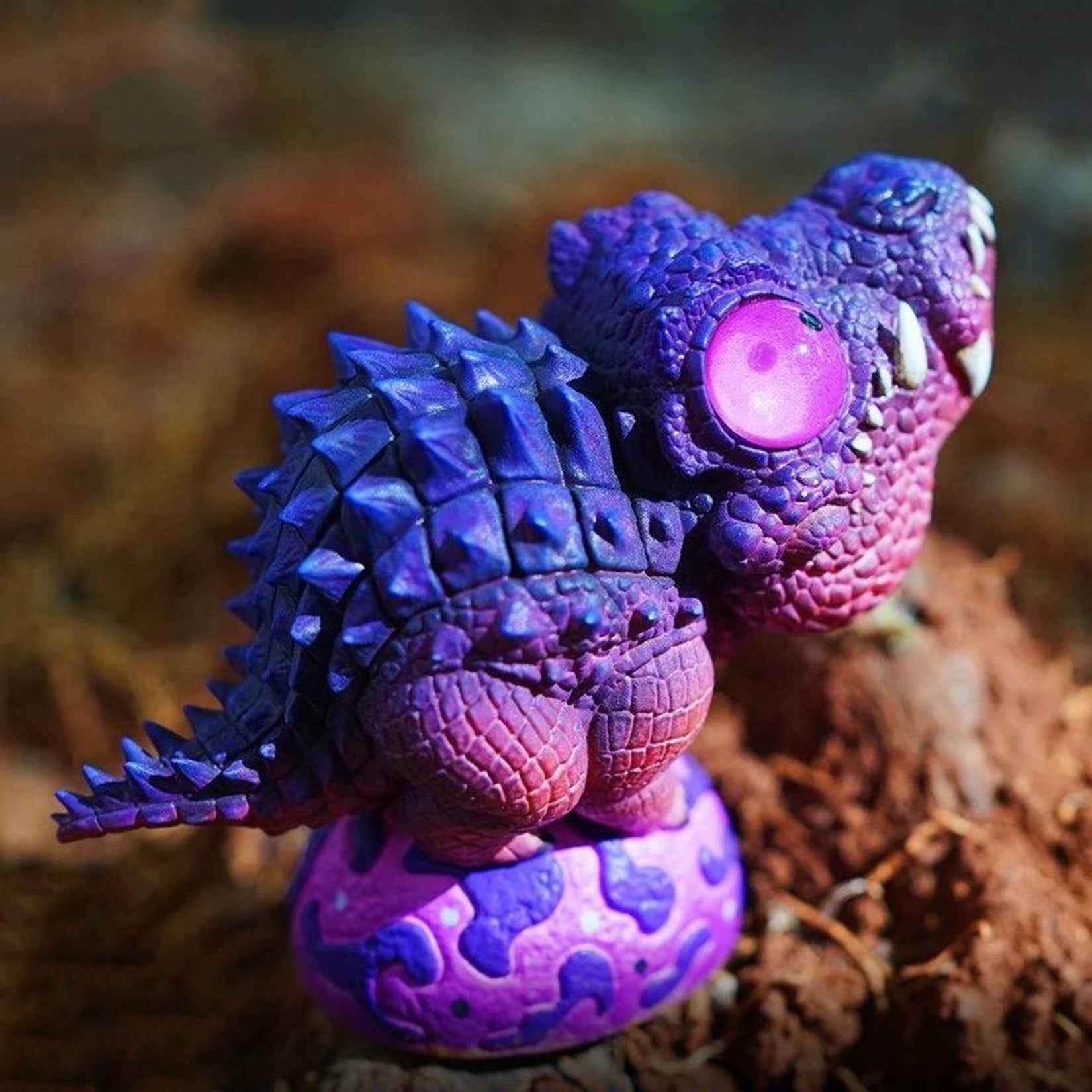 Dino Roll Mahajangasuchus Model