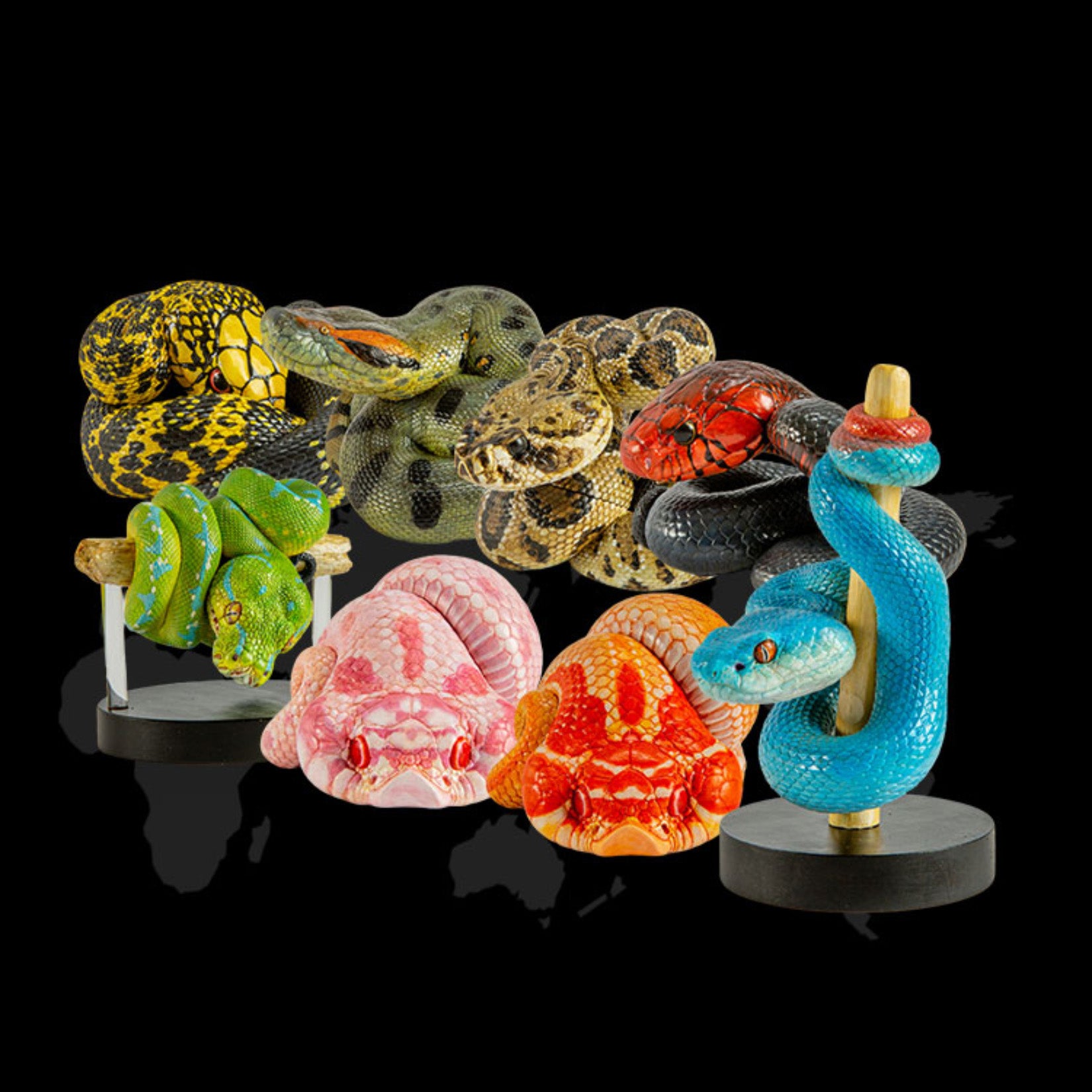 Animal Heavenly Body Snake 4.0 Animal Figurine Model