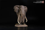 De CLAY Studio African Bush Elephant Scene Statue