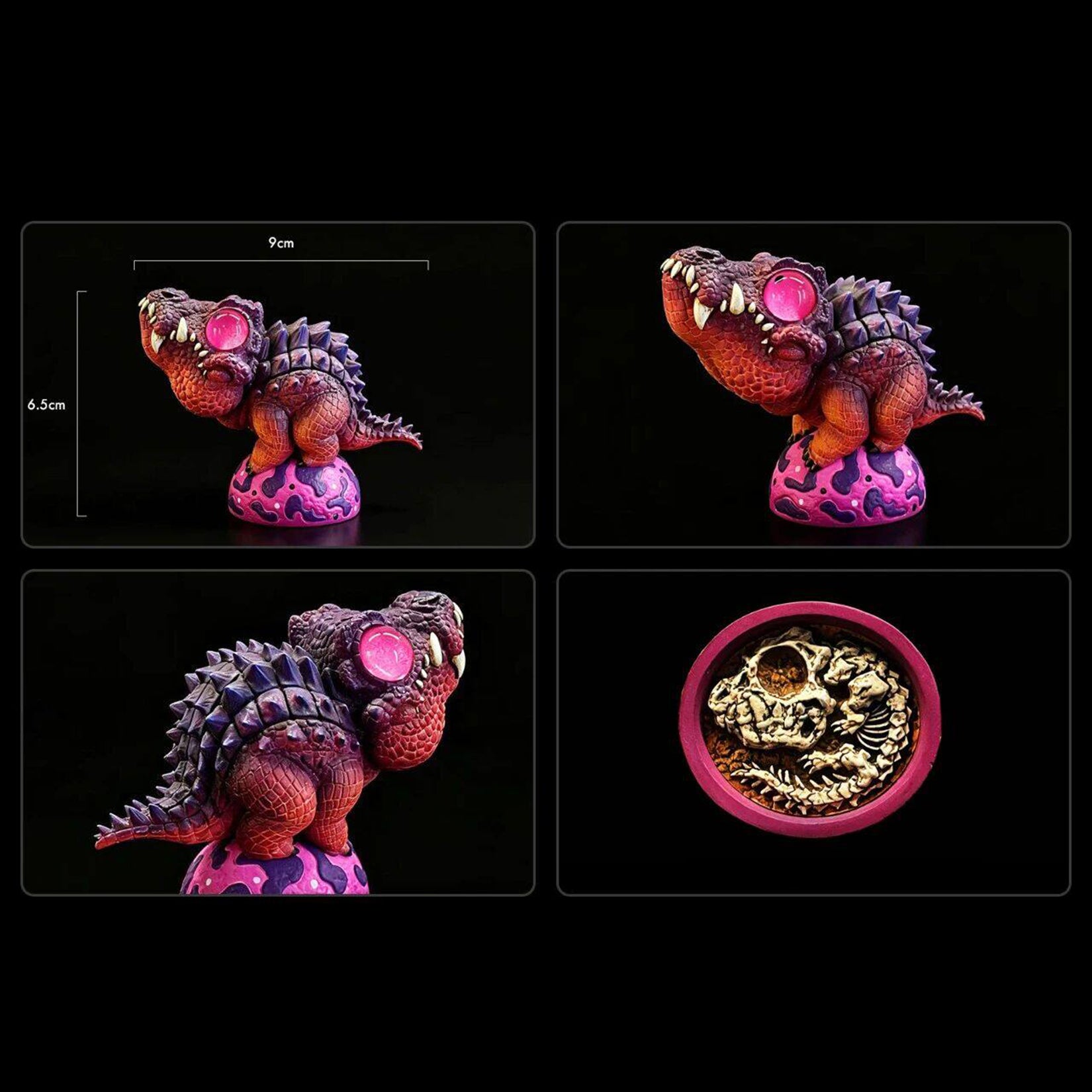 Dino Roll Mahajangasuchus Model