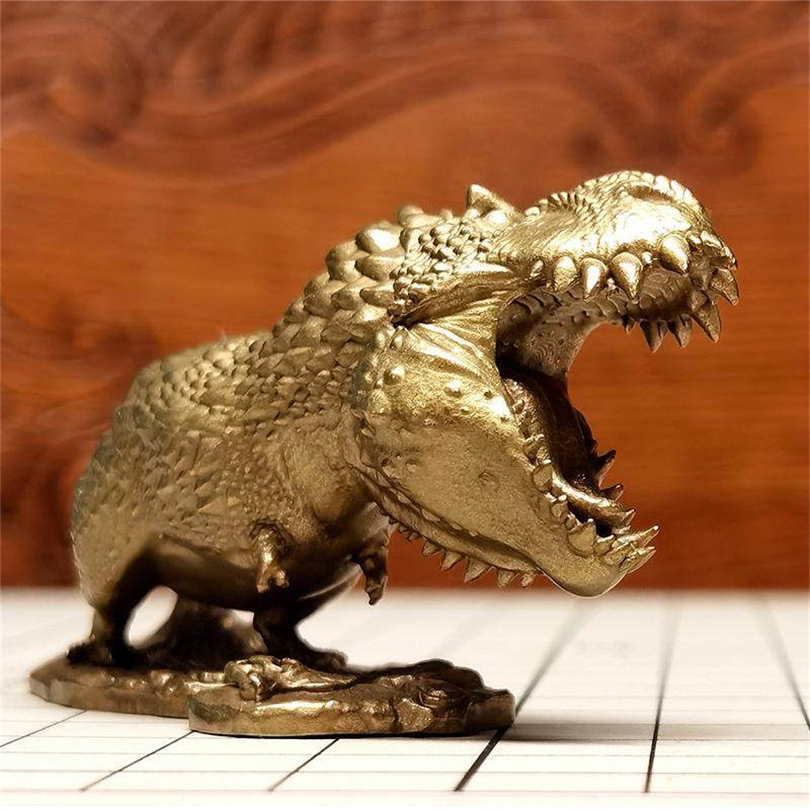 Durian-Fisch-Harz-Tierdekoration 