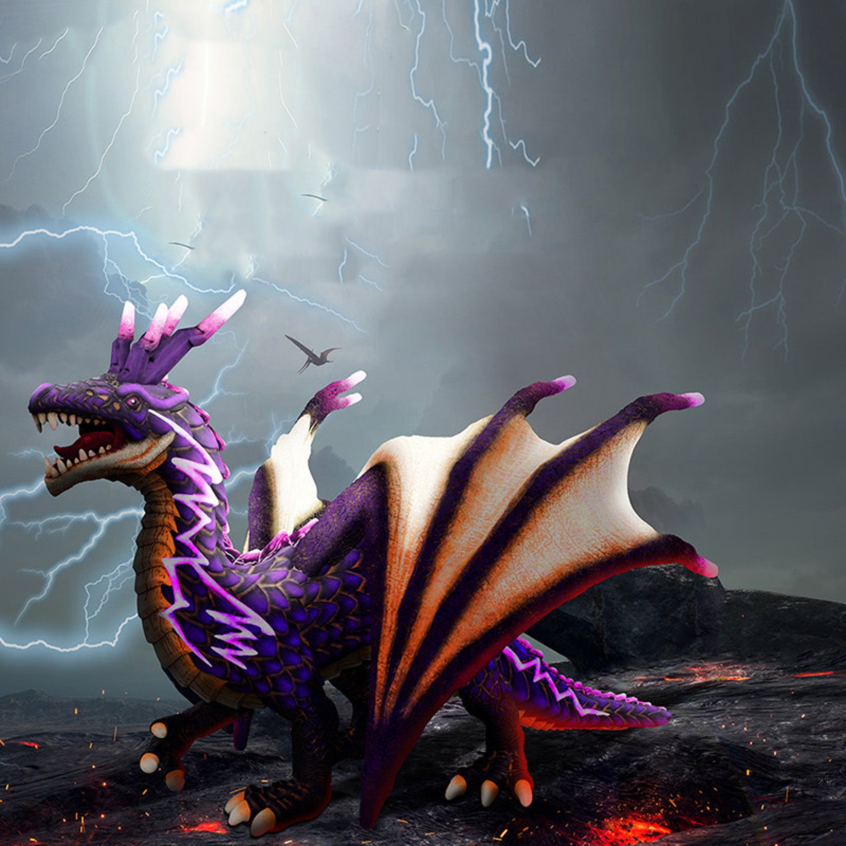 RECUR Flying Dragon Models