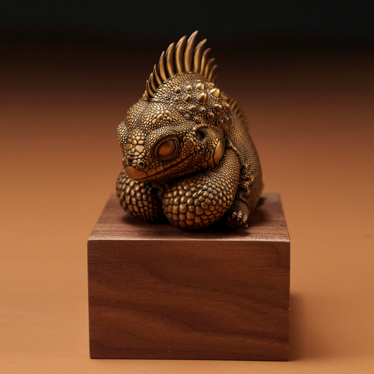 BOWUZHI Studio Common Green Iguana Limited Model