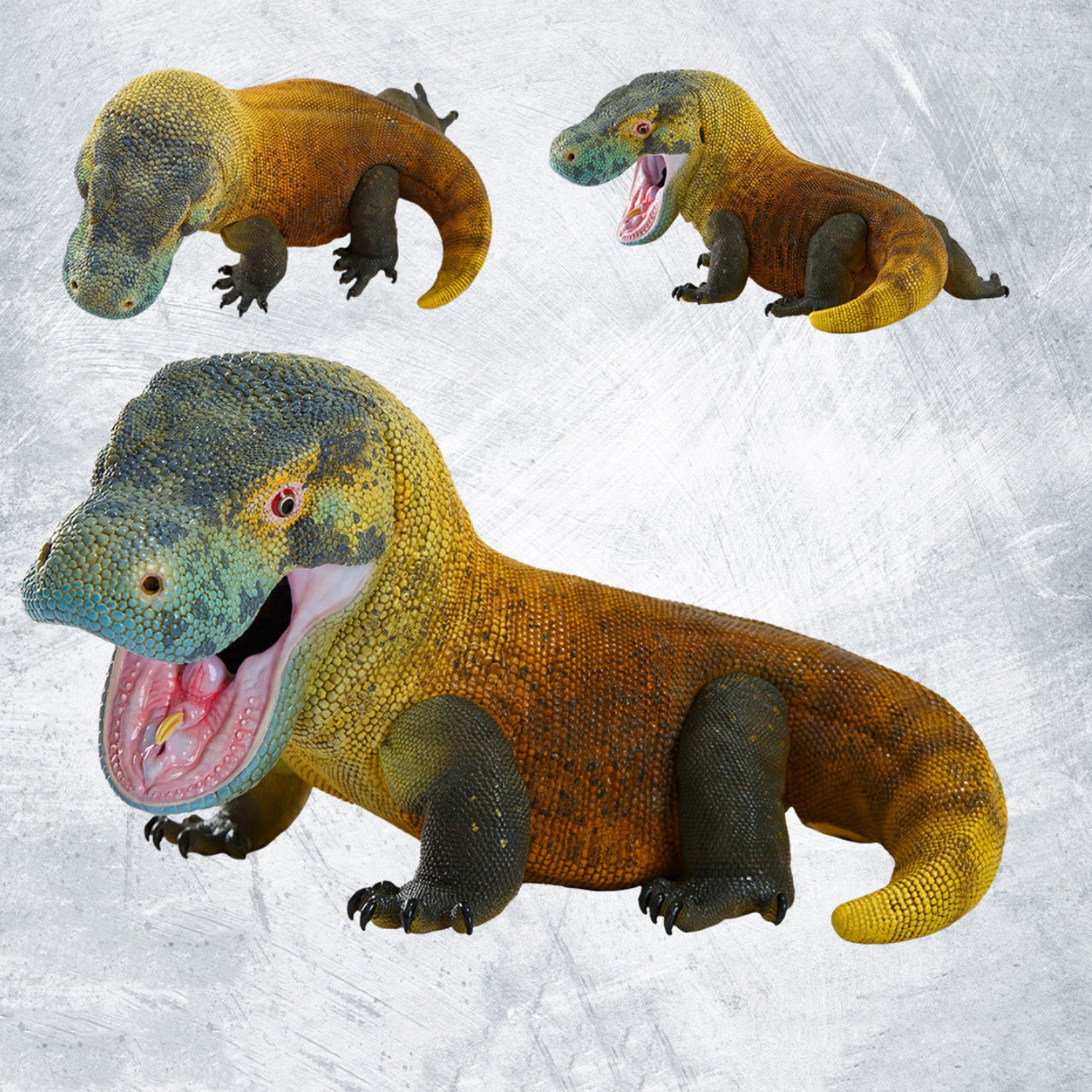 Animal Heavenly Body  Plus Komodo Monitor Lizard Figurine