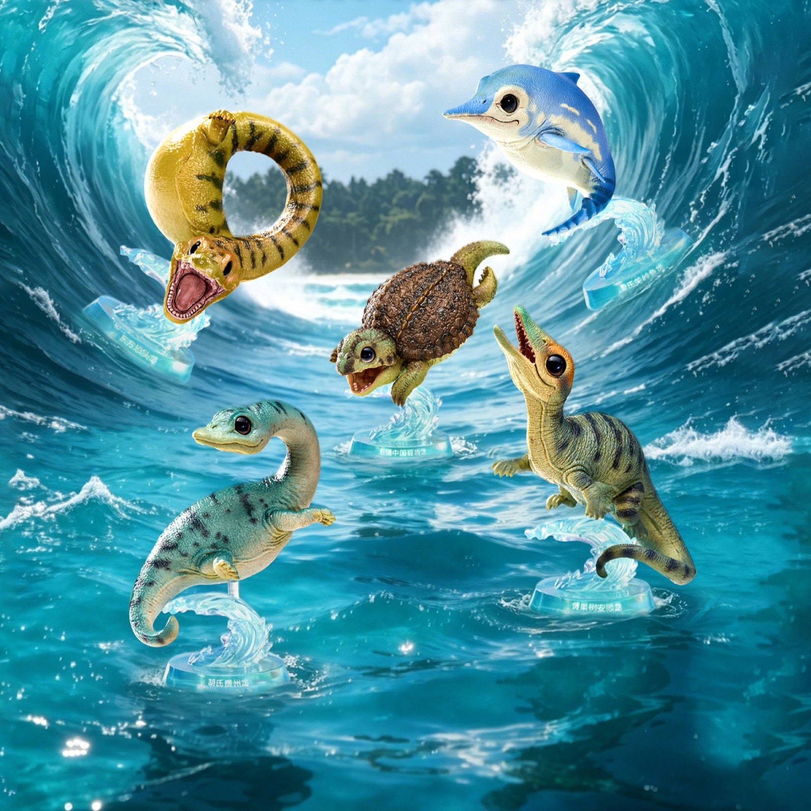 Prehistoric Marine Reptile Model Ocean Animal Collector