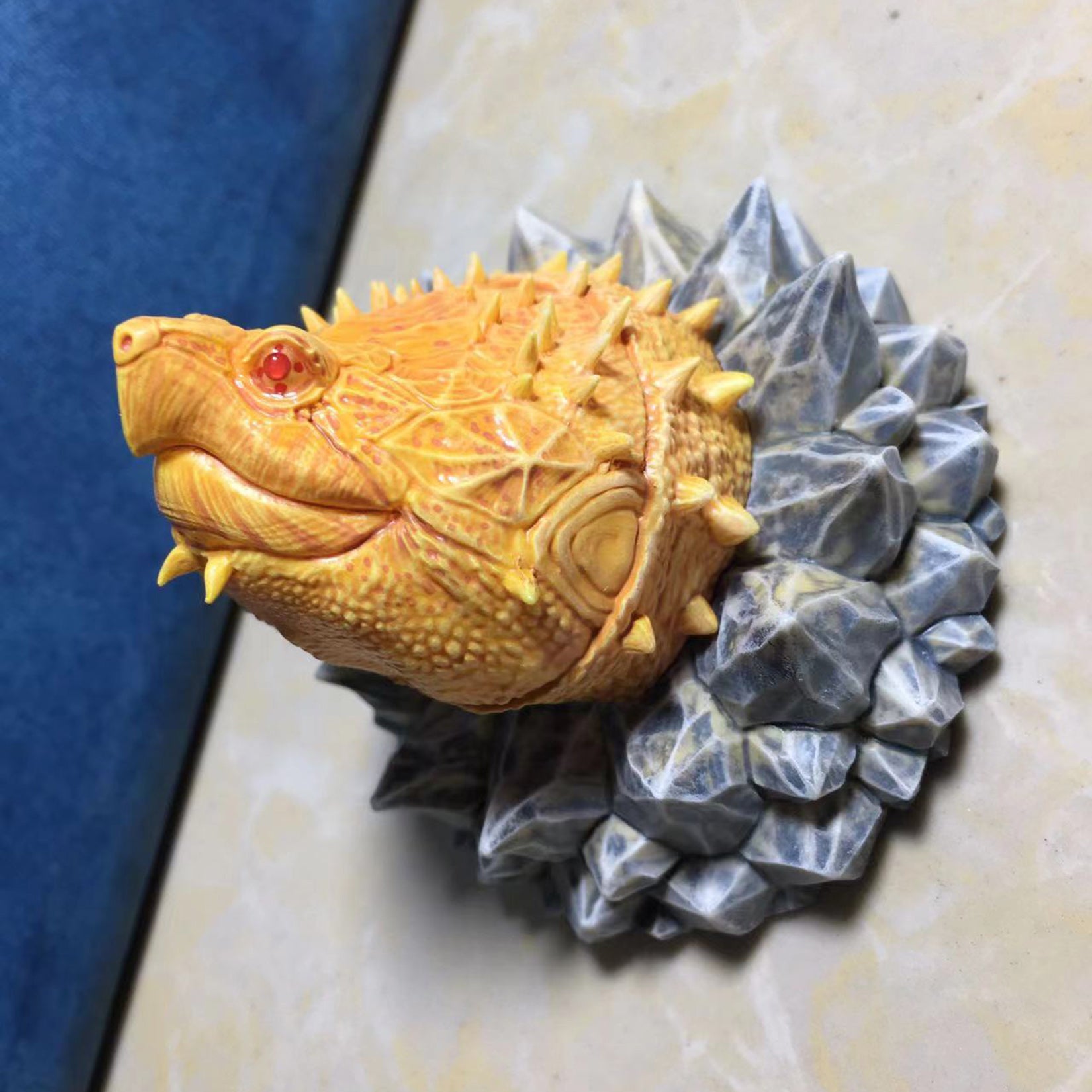 Chelydridae Resin Fridge Magnet Model