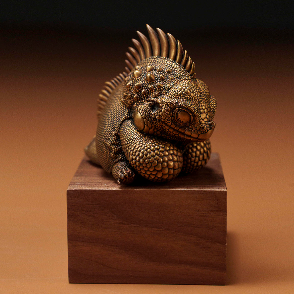 BOWUZHI Studio Common Green Iguana Limited Model