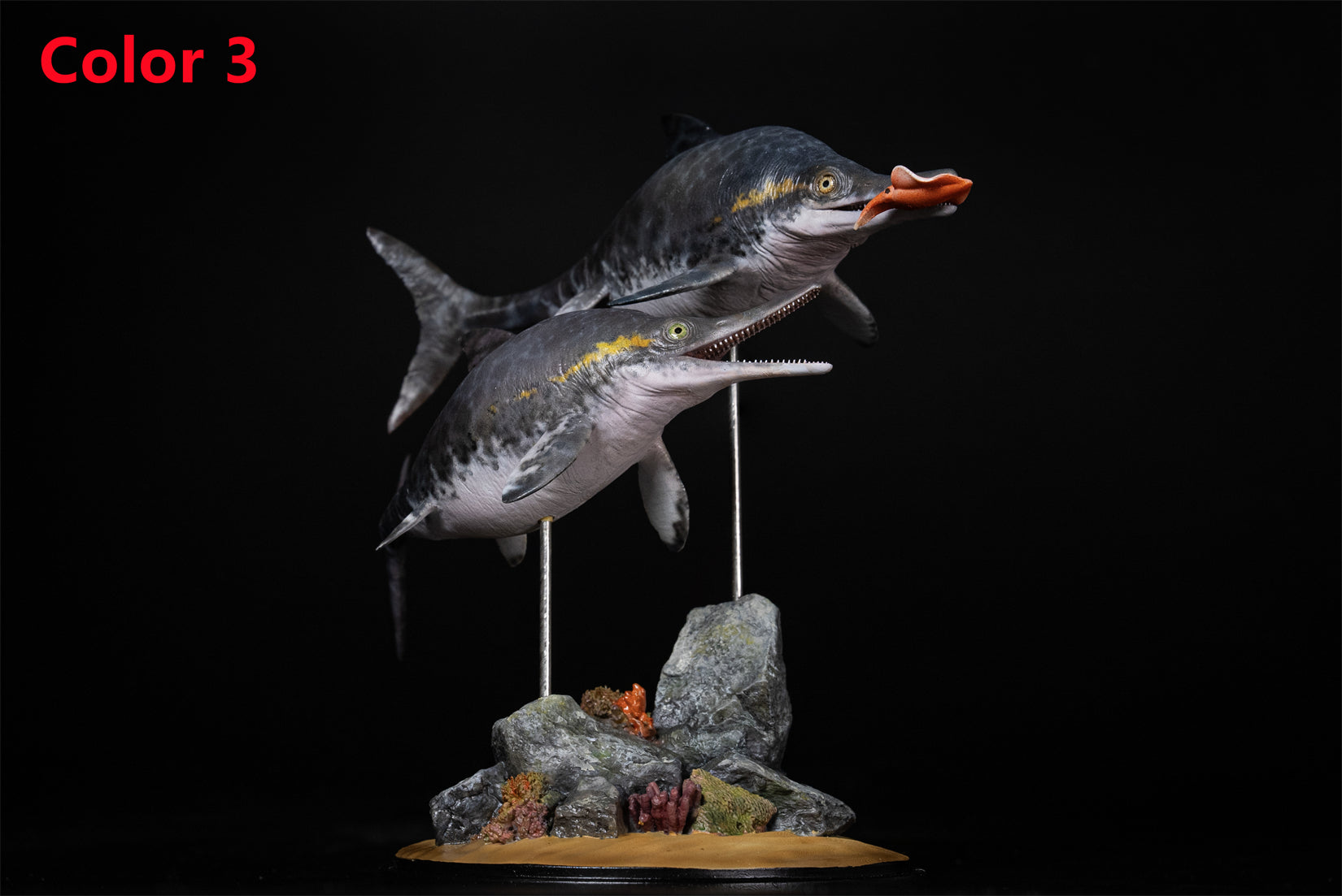 De CLAY Studio Ophthalmosaurus icenicus Model