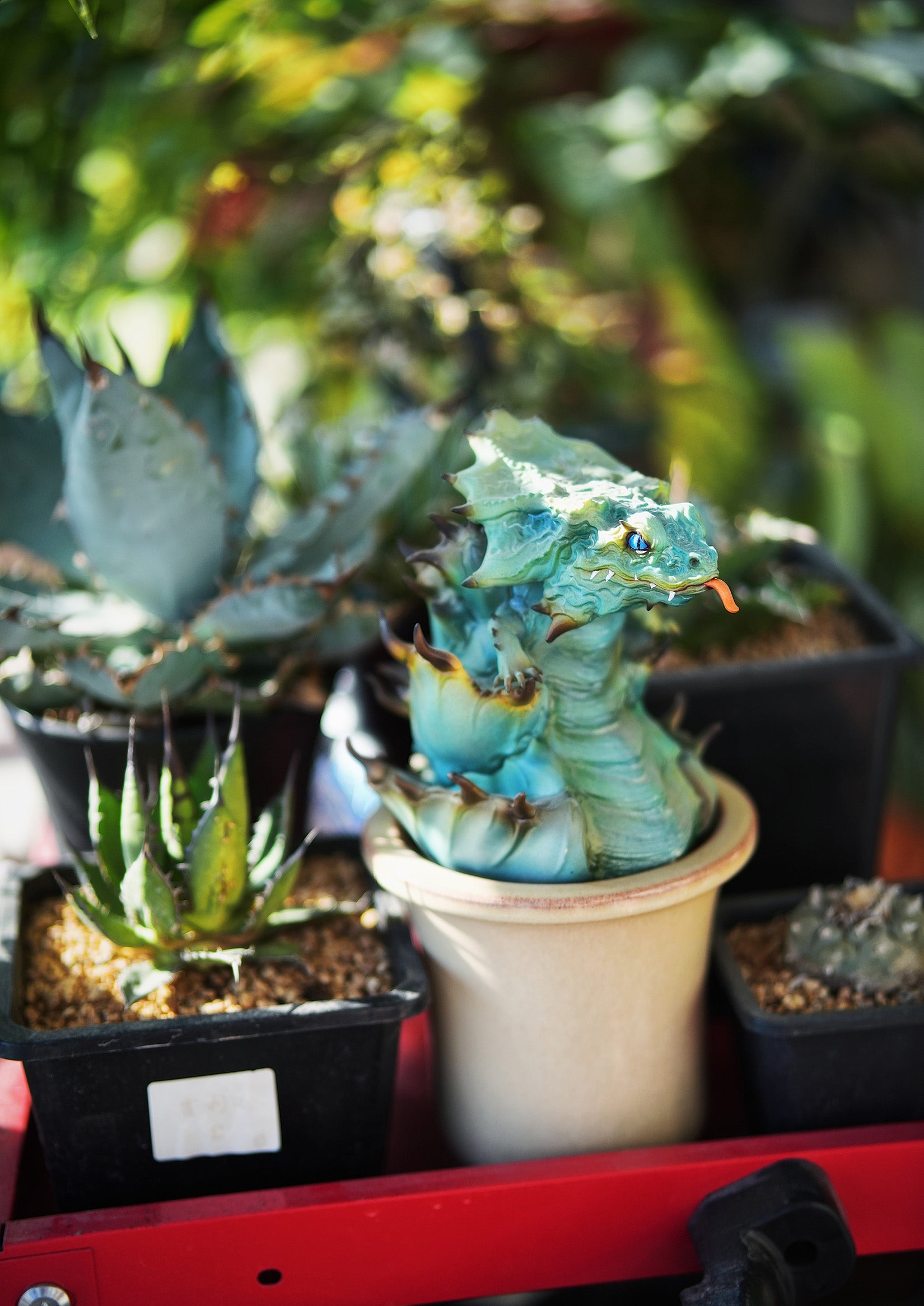 Blue Whale Skink Model