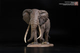 De CLAY Studio African Bush Elephant Scene Statue