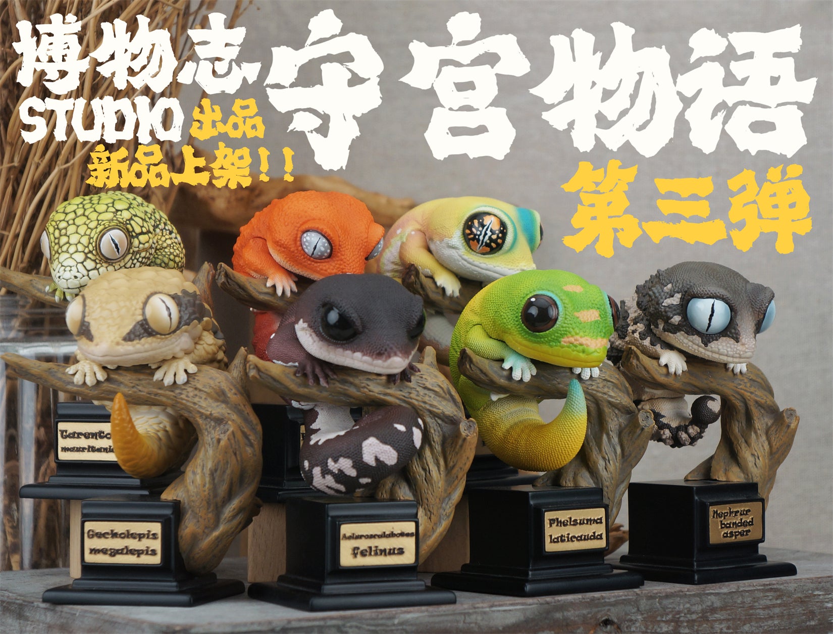 Gekko Gecko 03 Series Blind Box Model