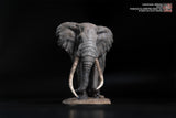 De CLAY Studio African Bush Elephant Scene Statue