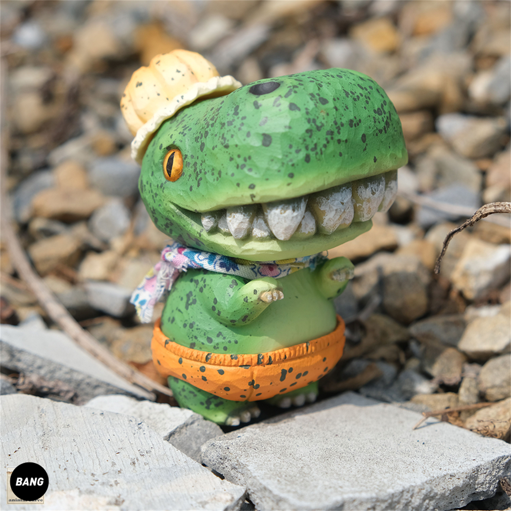 Sleepwalking Little Dinosaur Model