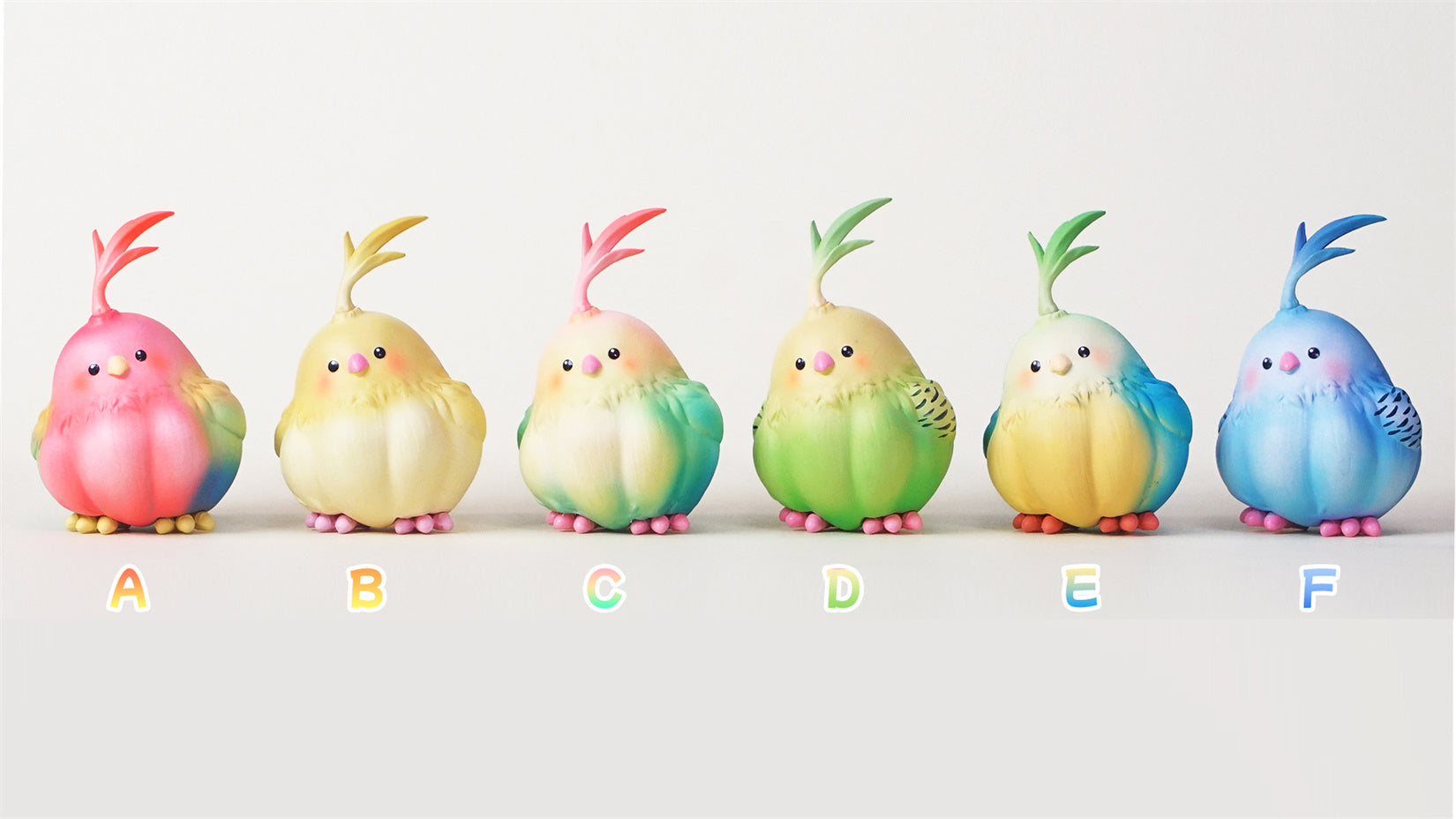 Garlic Bird Model Resin Animal Figure