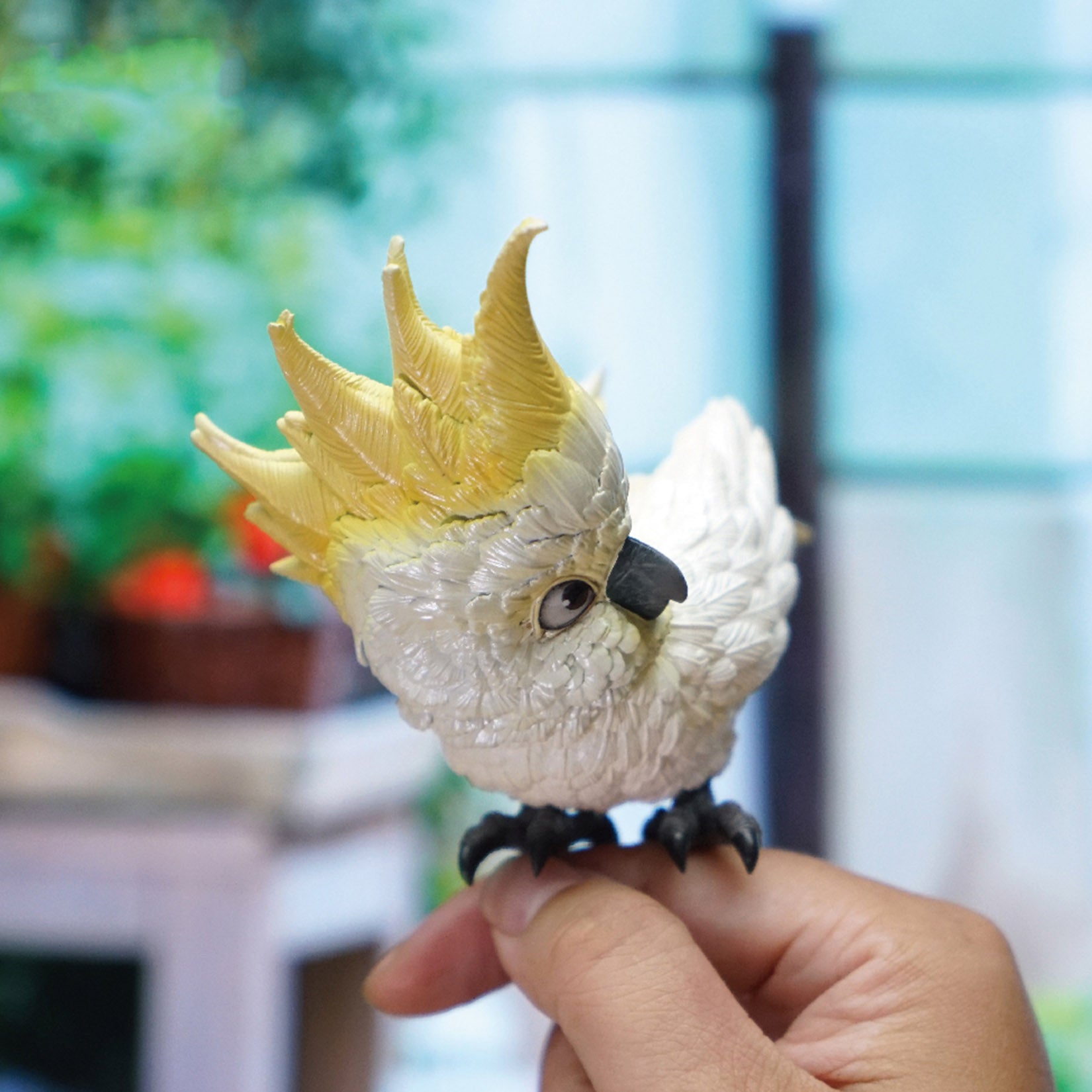 Cacatua Leadbeateri & Cacatua Galerita Parrot Model