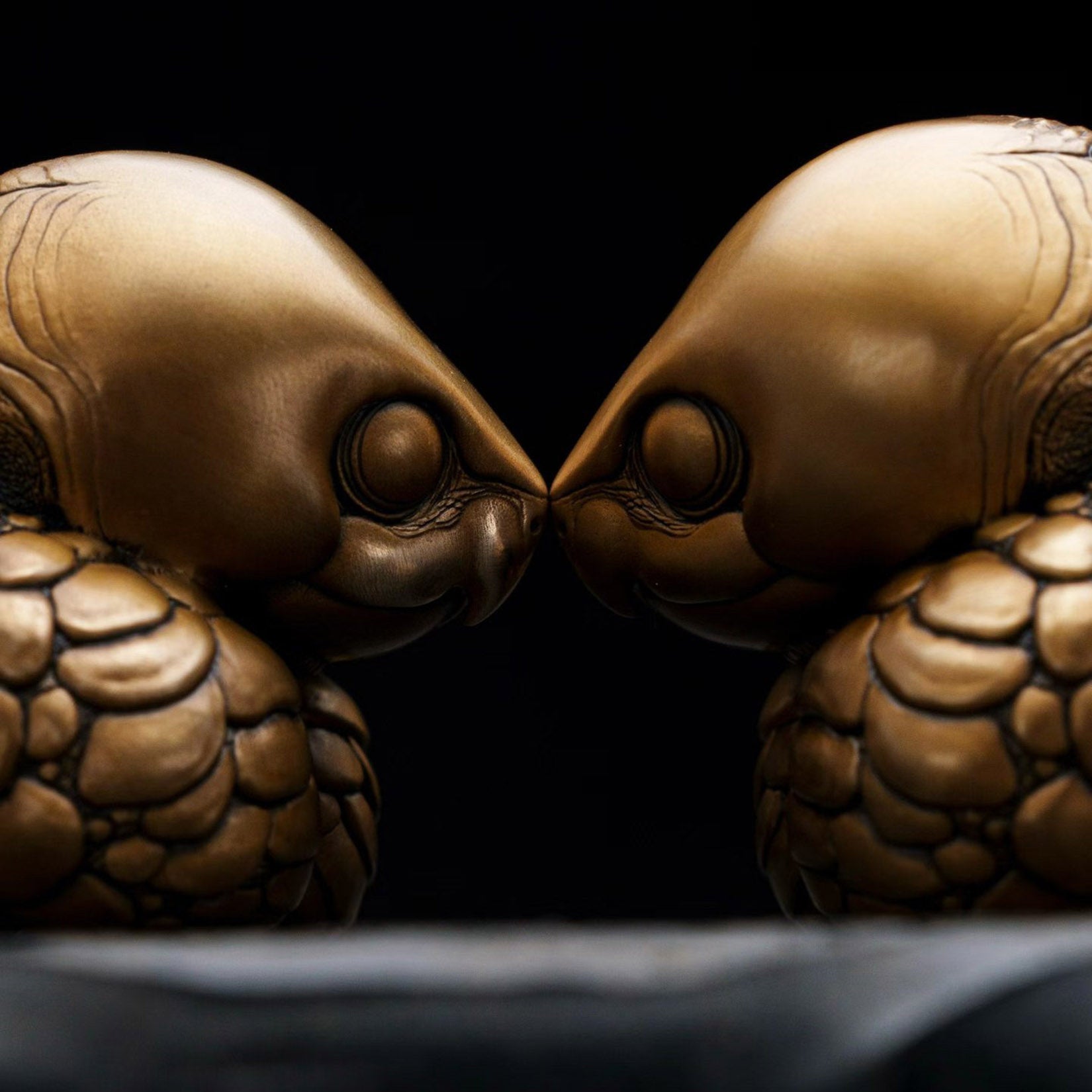 BOWUZHI Studio Bronze Turtle Series Model