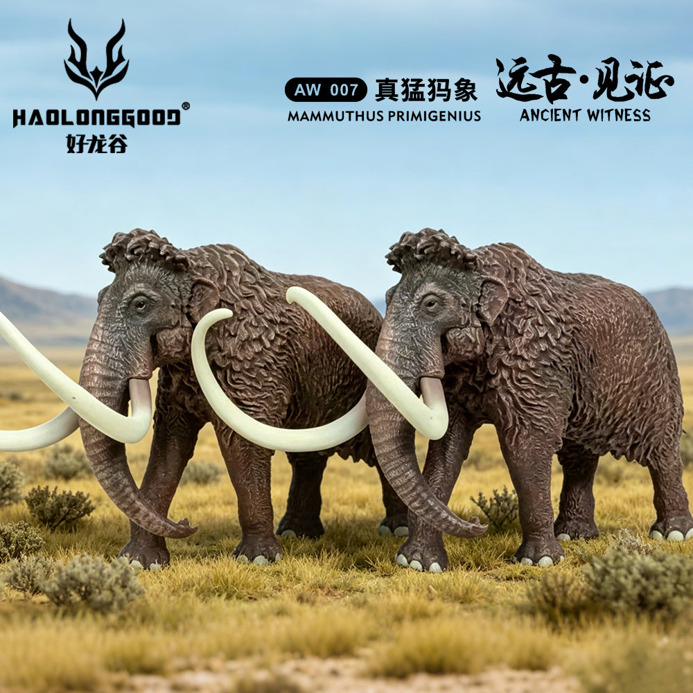 HAOLONGGOOD 1:35 Scale Woolly Mammoth Model