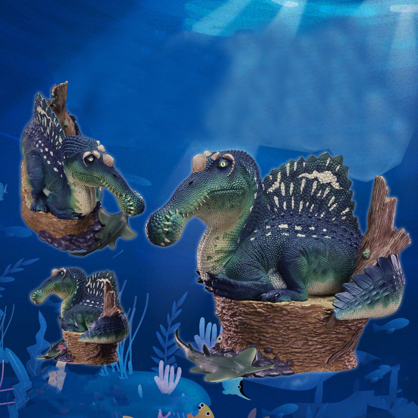 Animal Heavenly Body  Spinosaurus Figurine
