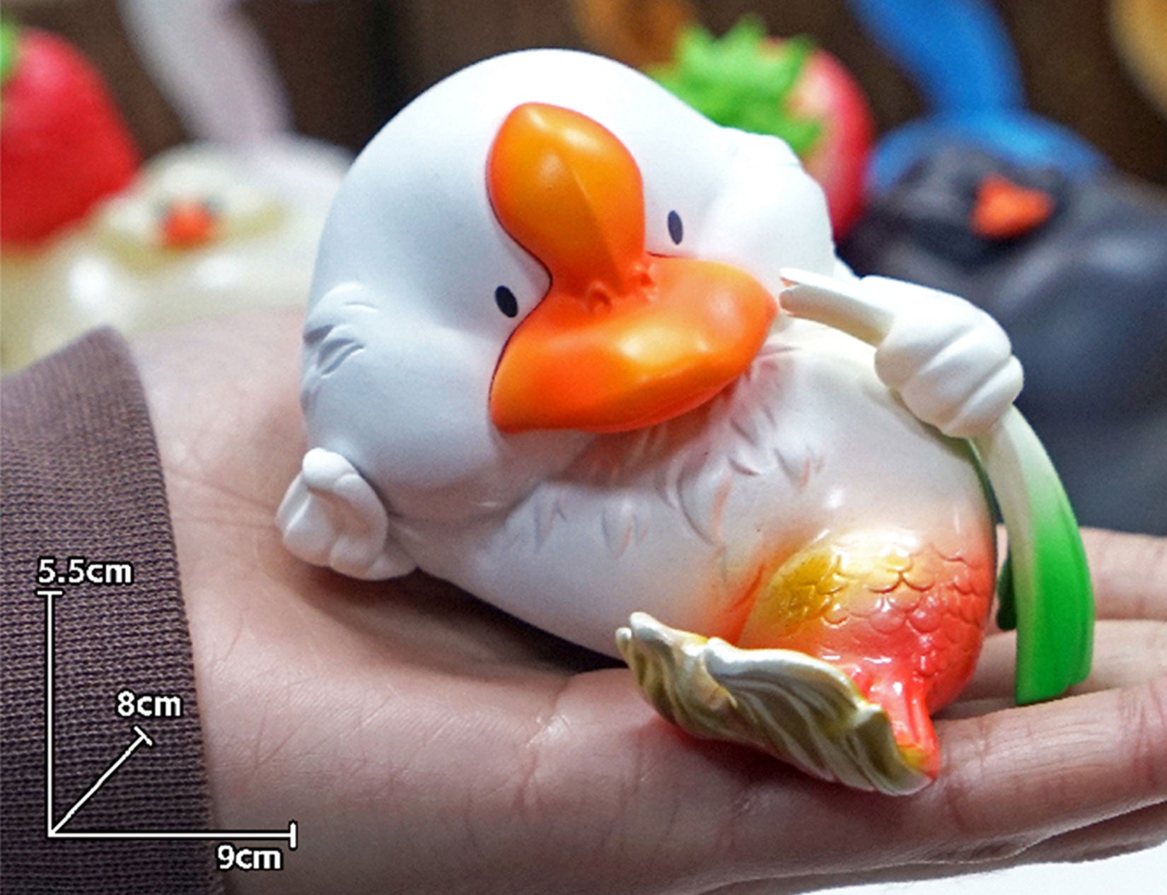 Lucky Duck Statue Animal Figure