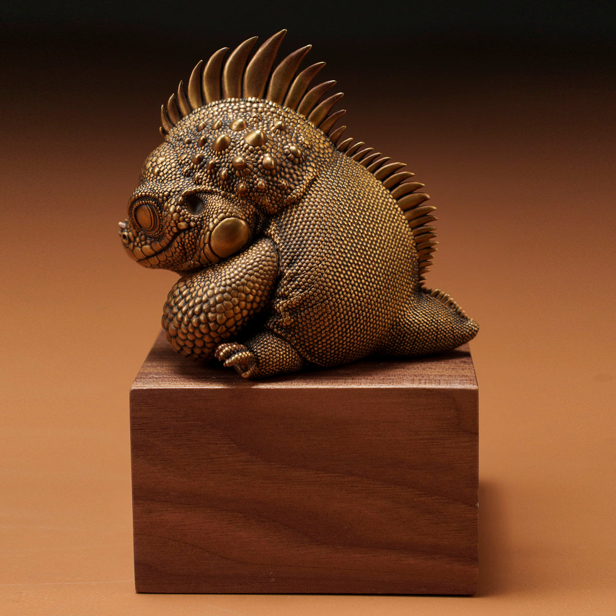 BOWUZHI Studio Common Green Iguana Limited Model