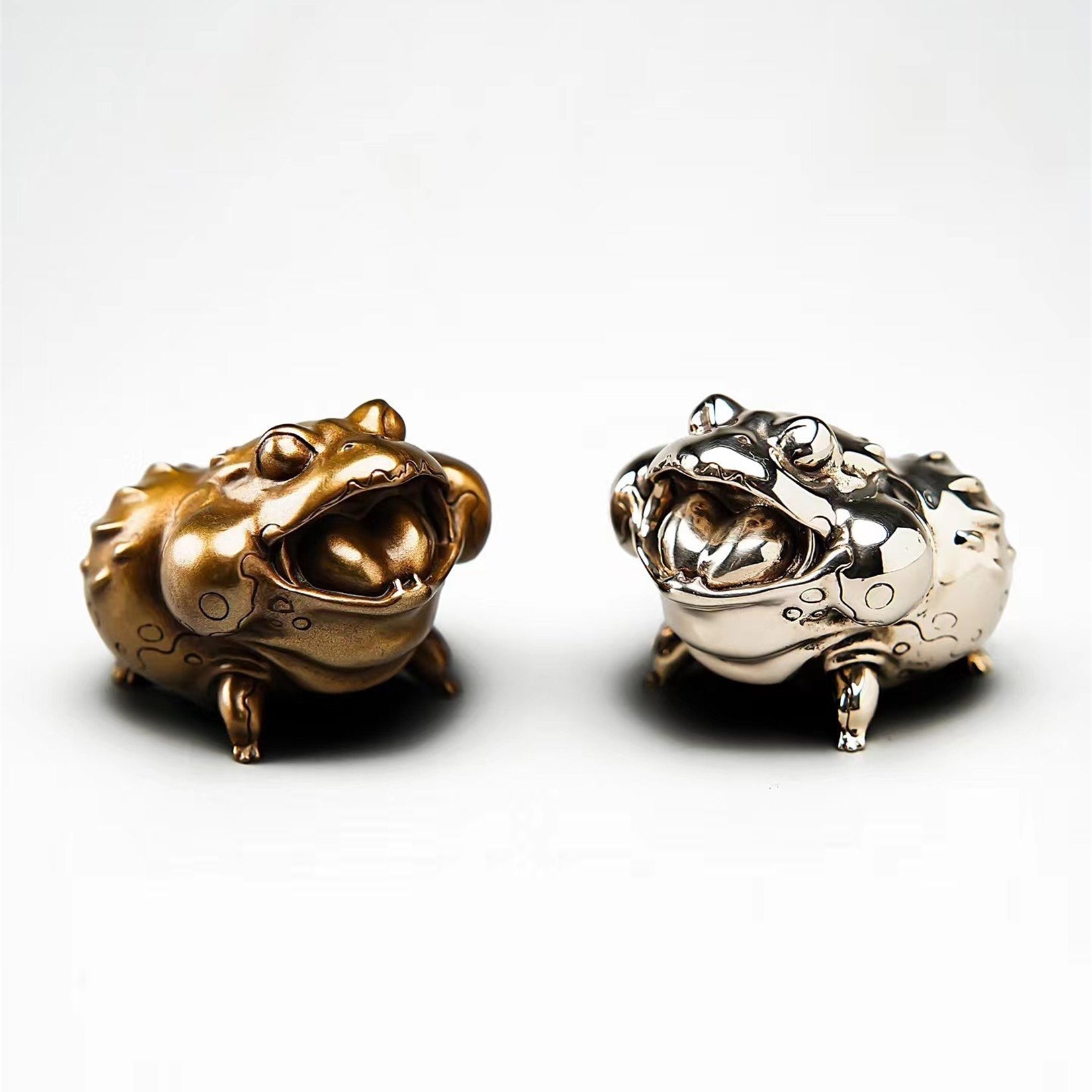 BOWUZHI Studio Toad Statue Frog Model