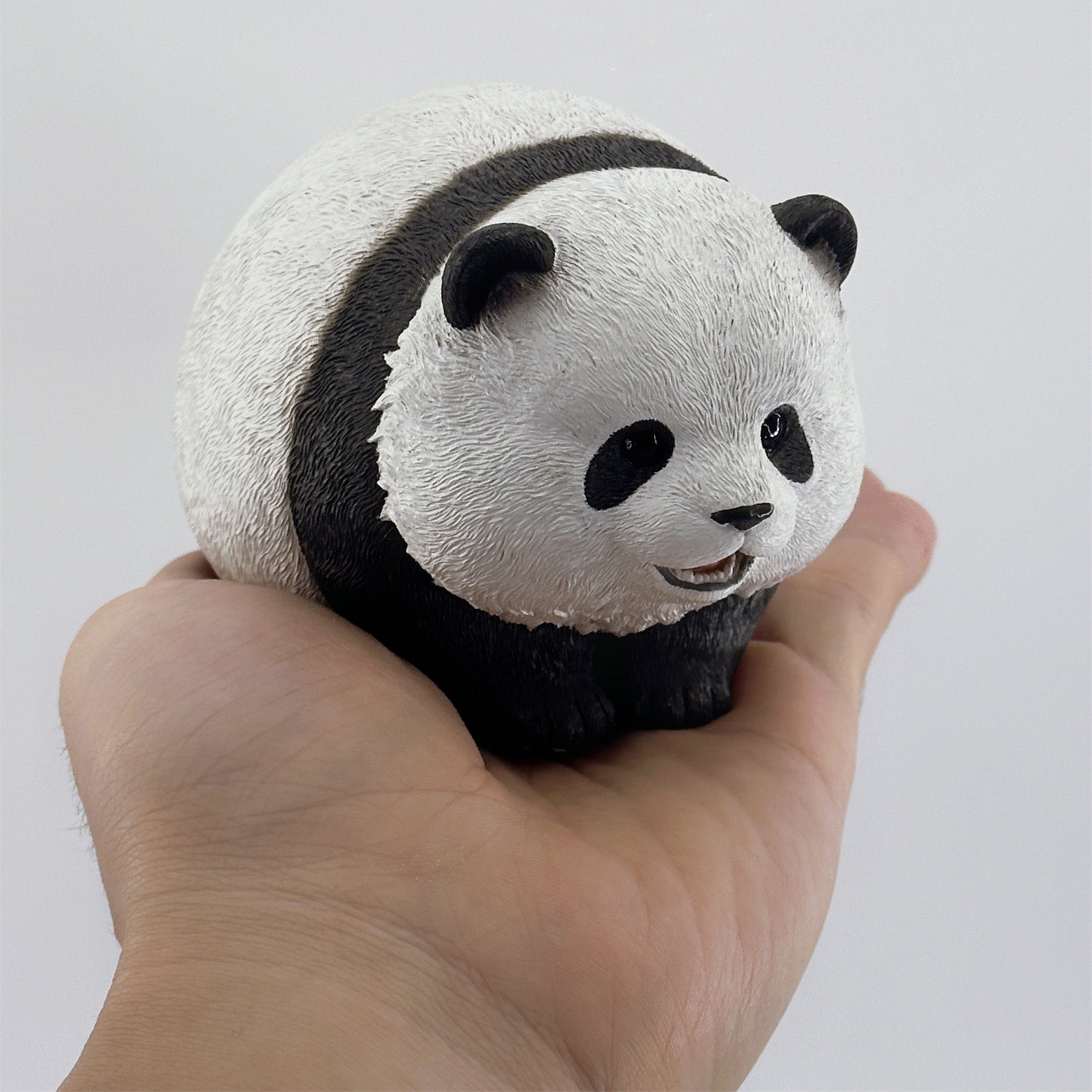 BOWUZHI Studio Cute Round Panda Statue