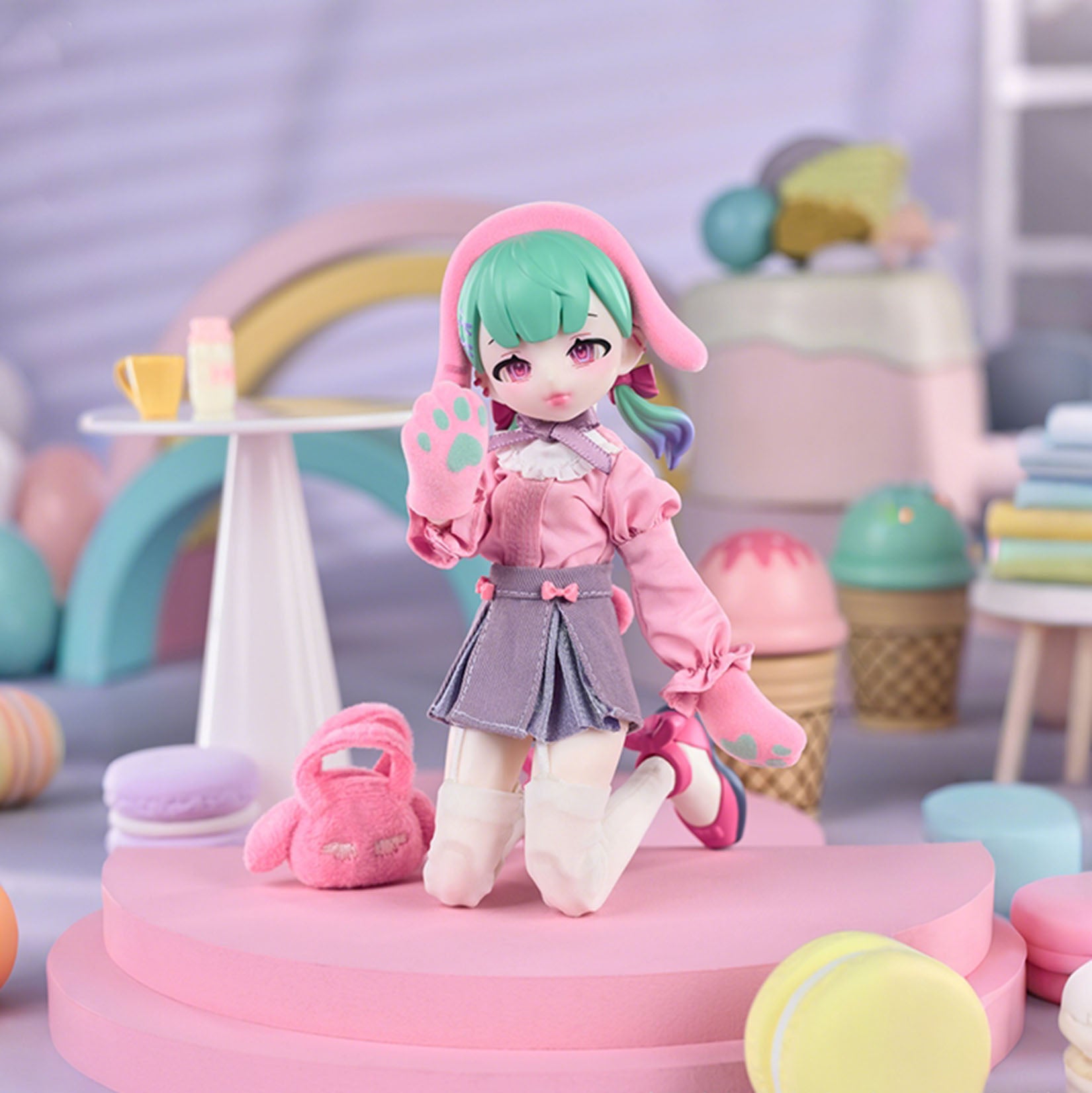 Eve Lynna Fluffy Bunny MJD Action Figure