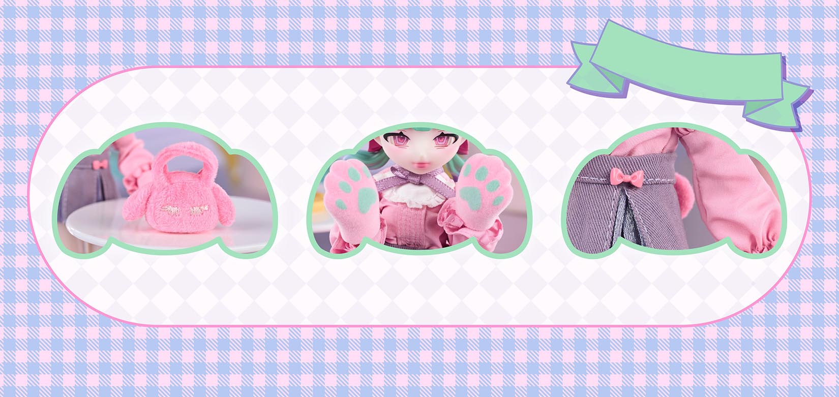 Eve Lynna Fluffy Bunny MJD Action Figure