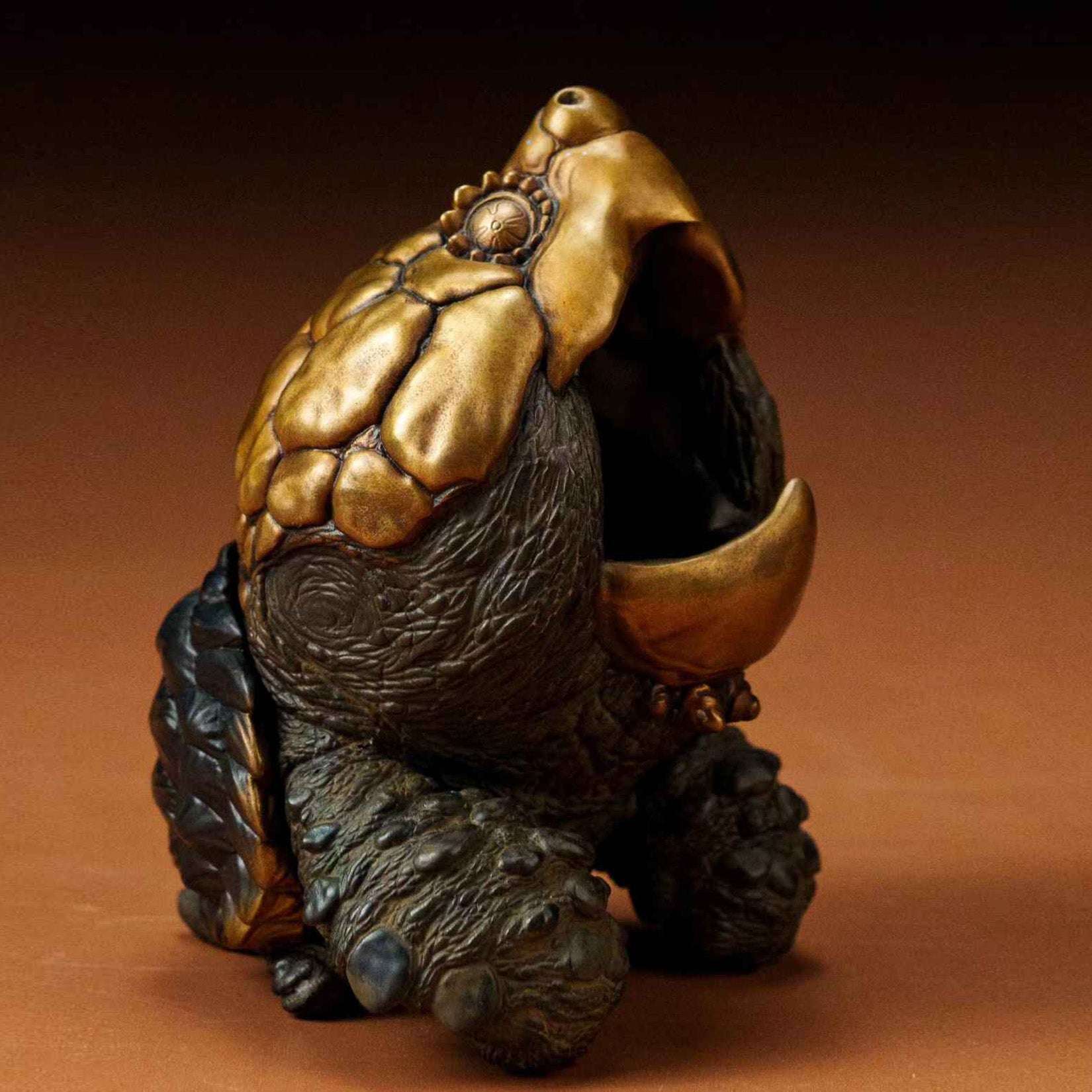 BOWUZHI Studio Alligator Snapping Turtle Incense Holder