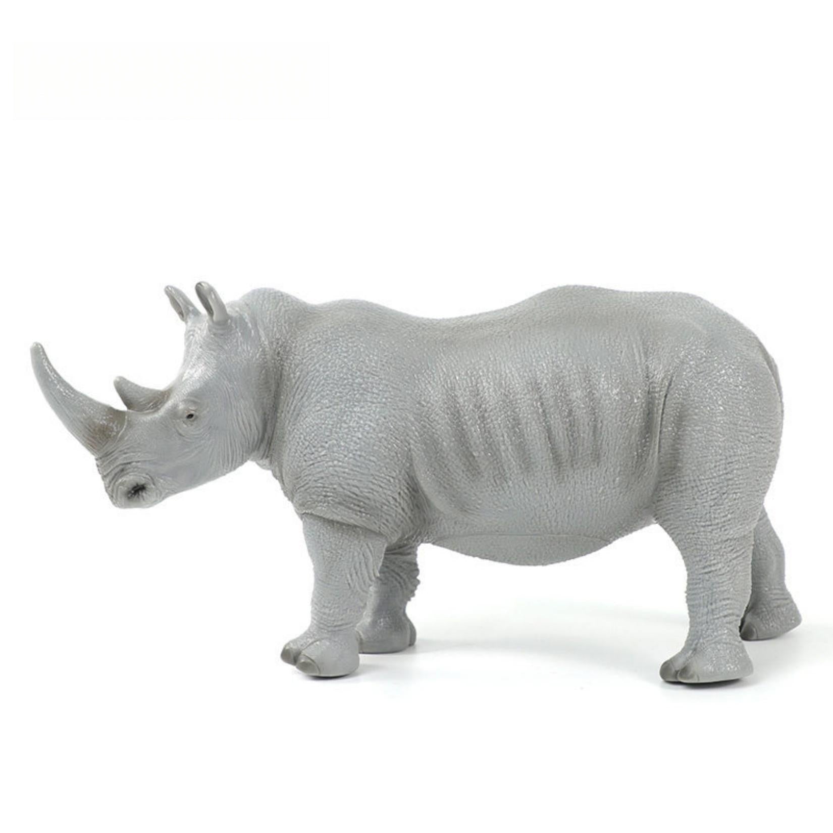 RECUR Rhinoceros Animal Model Collection Scene Decor