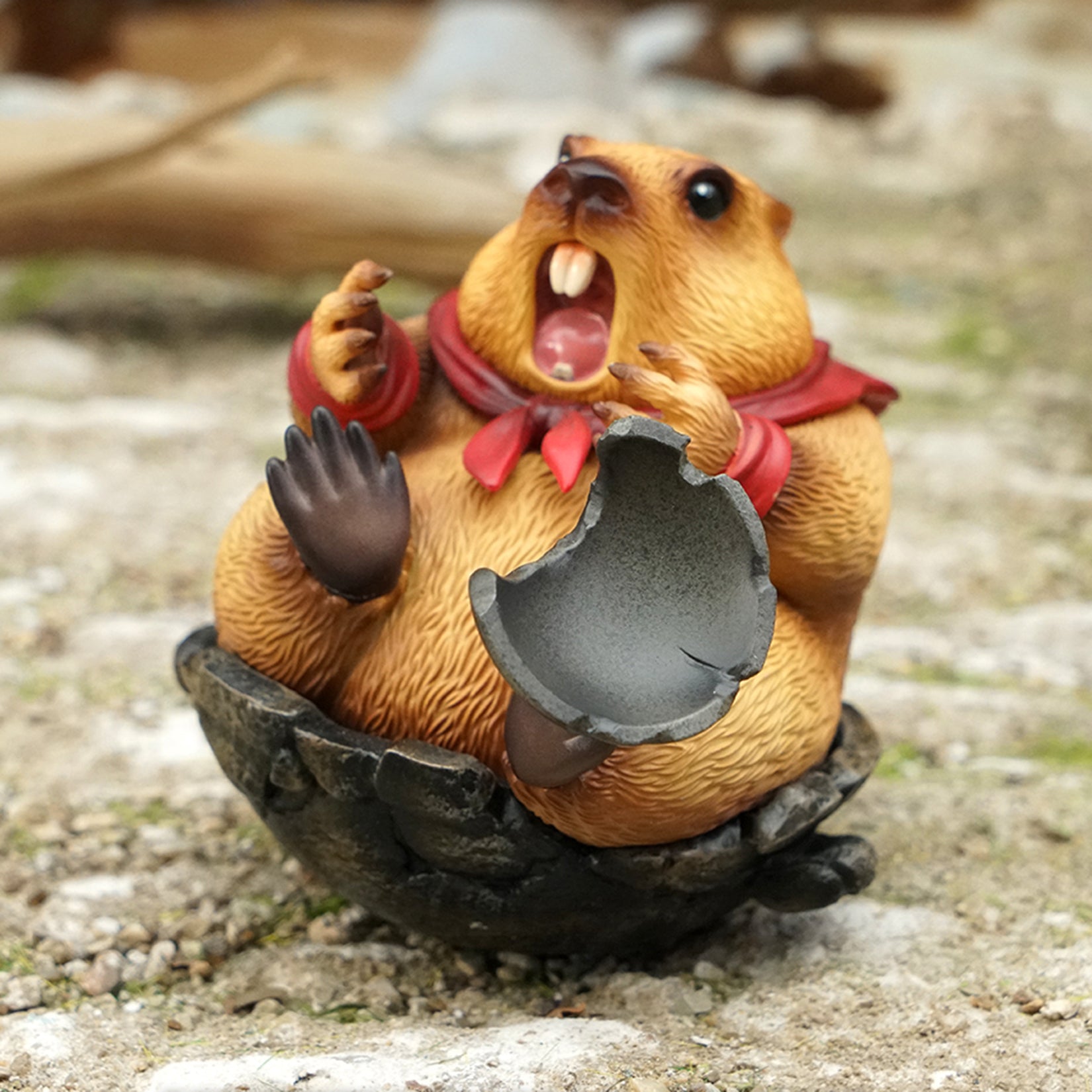 Marmots Model Resin Figure